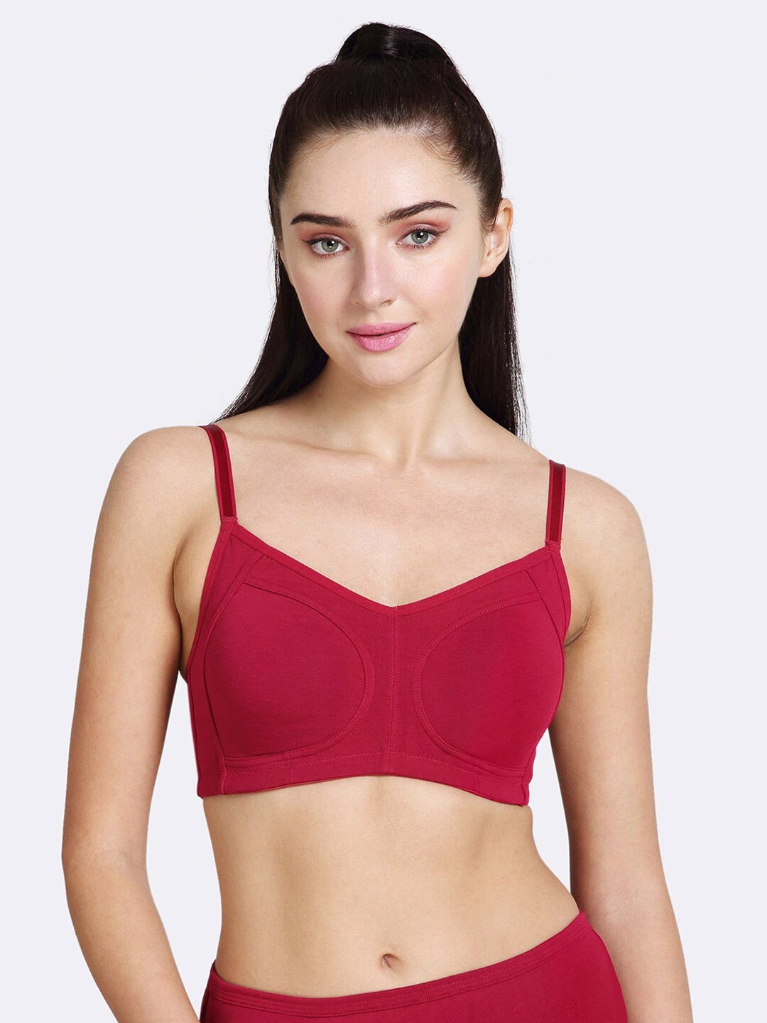

Van Heusen Non-Padded Non-Wired Anti Bacterial Bra, Maroon