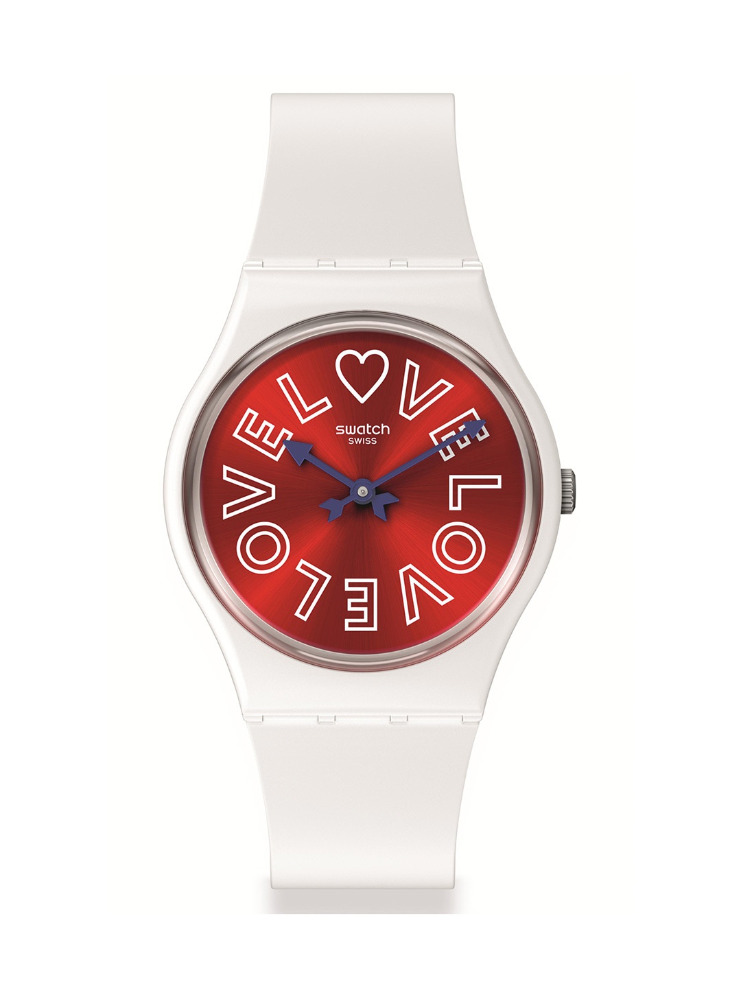 

Swatch Unisex Printed Dial Analogue Watch SO28W109, White