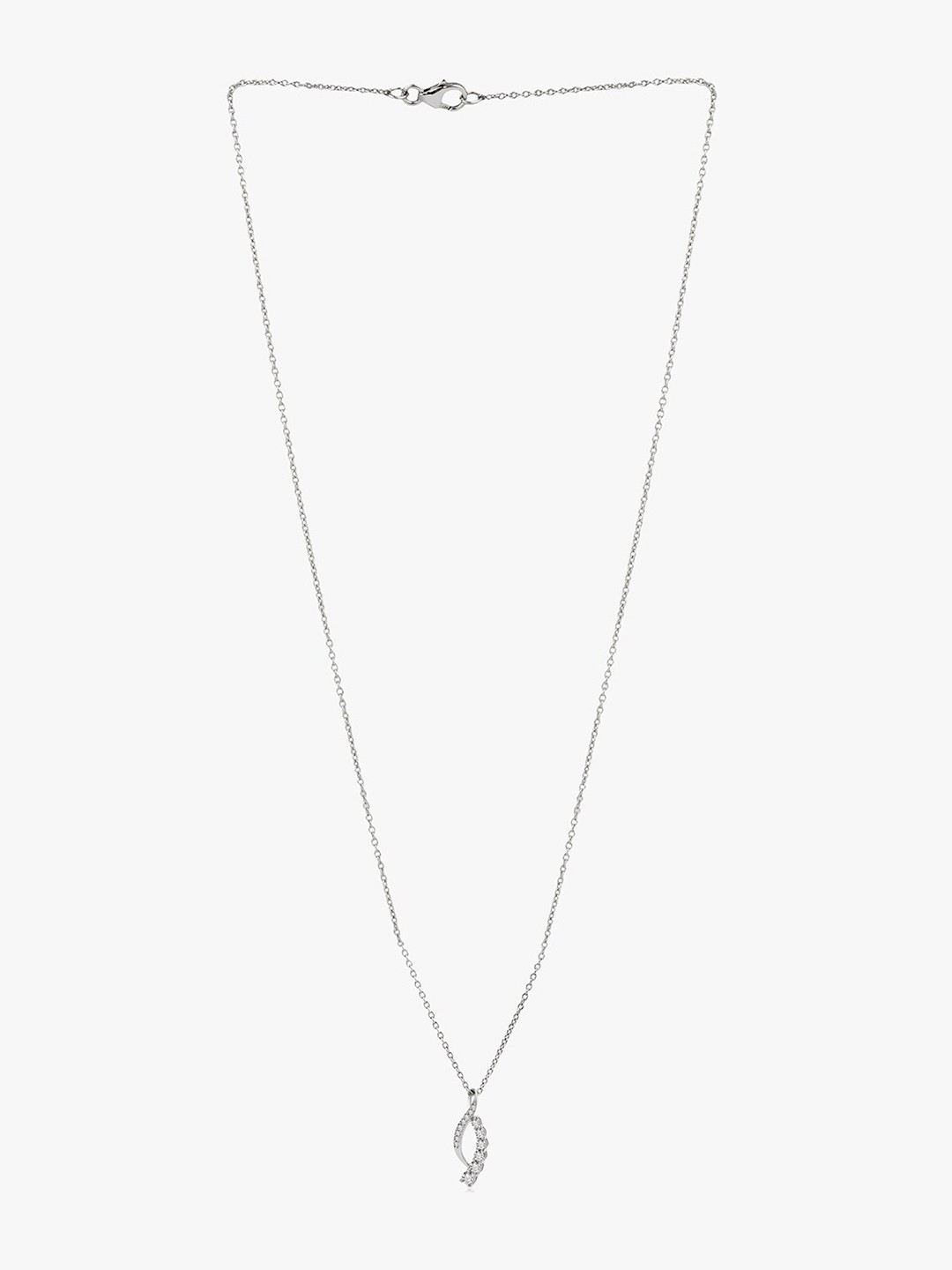 

March by FableStreet Sterling Silver Rhodium-Plated Necklace