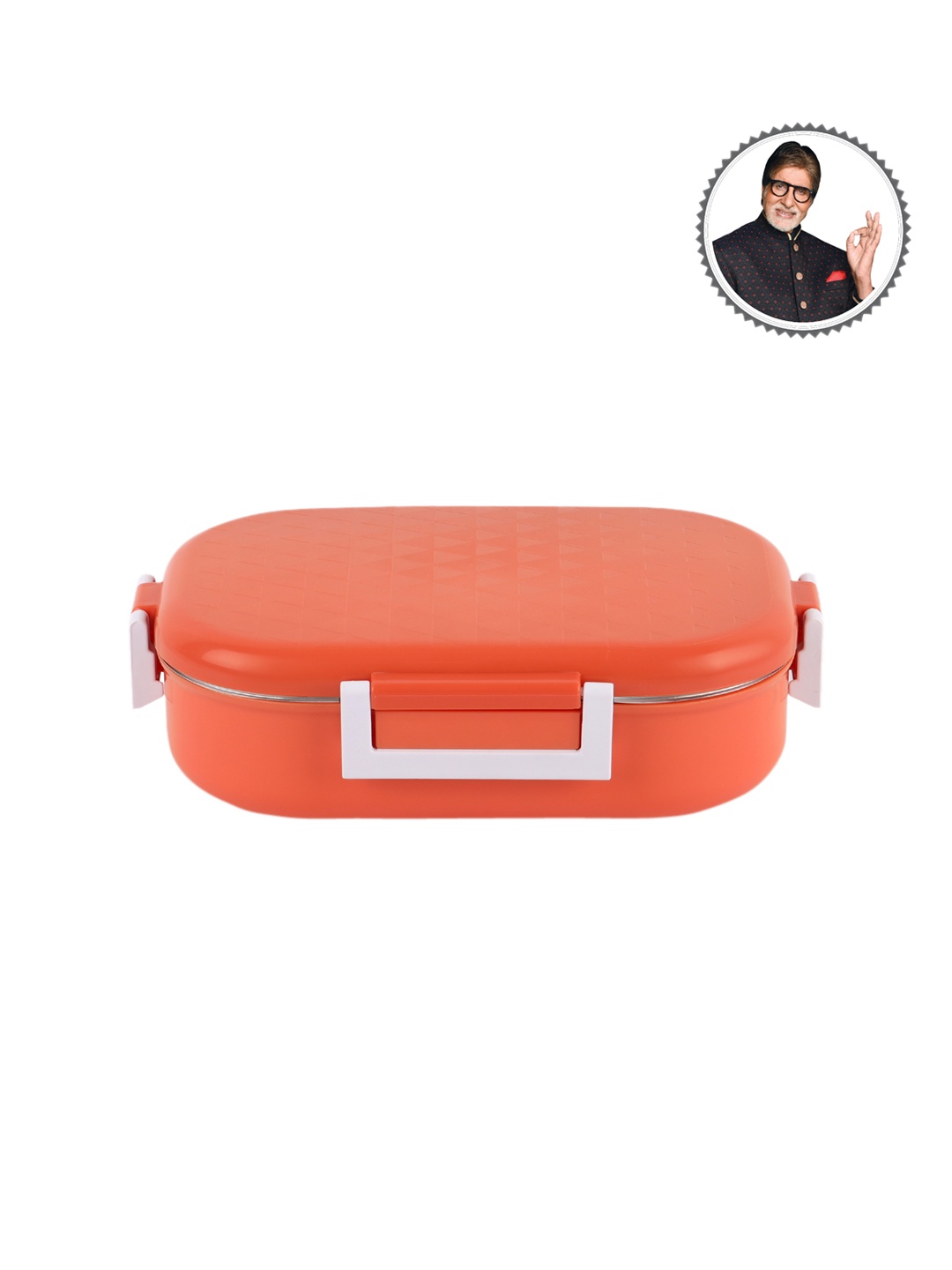 

Cello Altro Neo Set of 2 Orange Stainless Steel Lunch Box- 700ml, 250ml