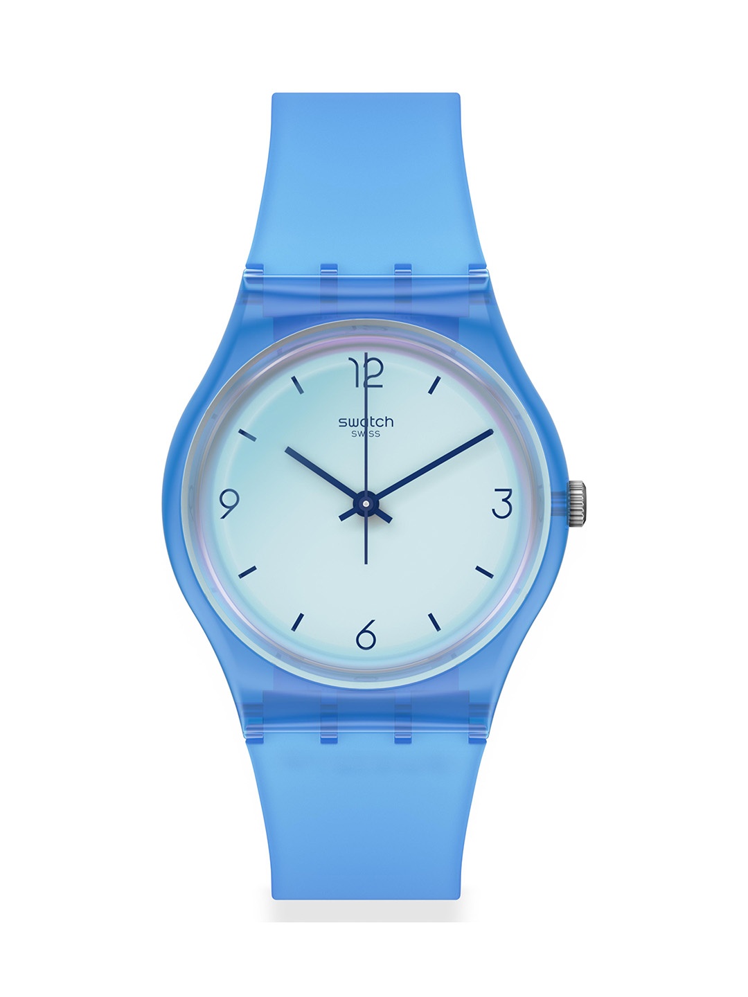 

Swatch Unisex Straps Analogue Watch GS165, Blue