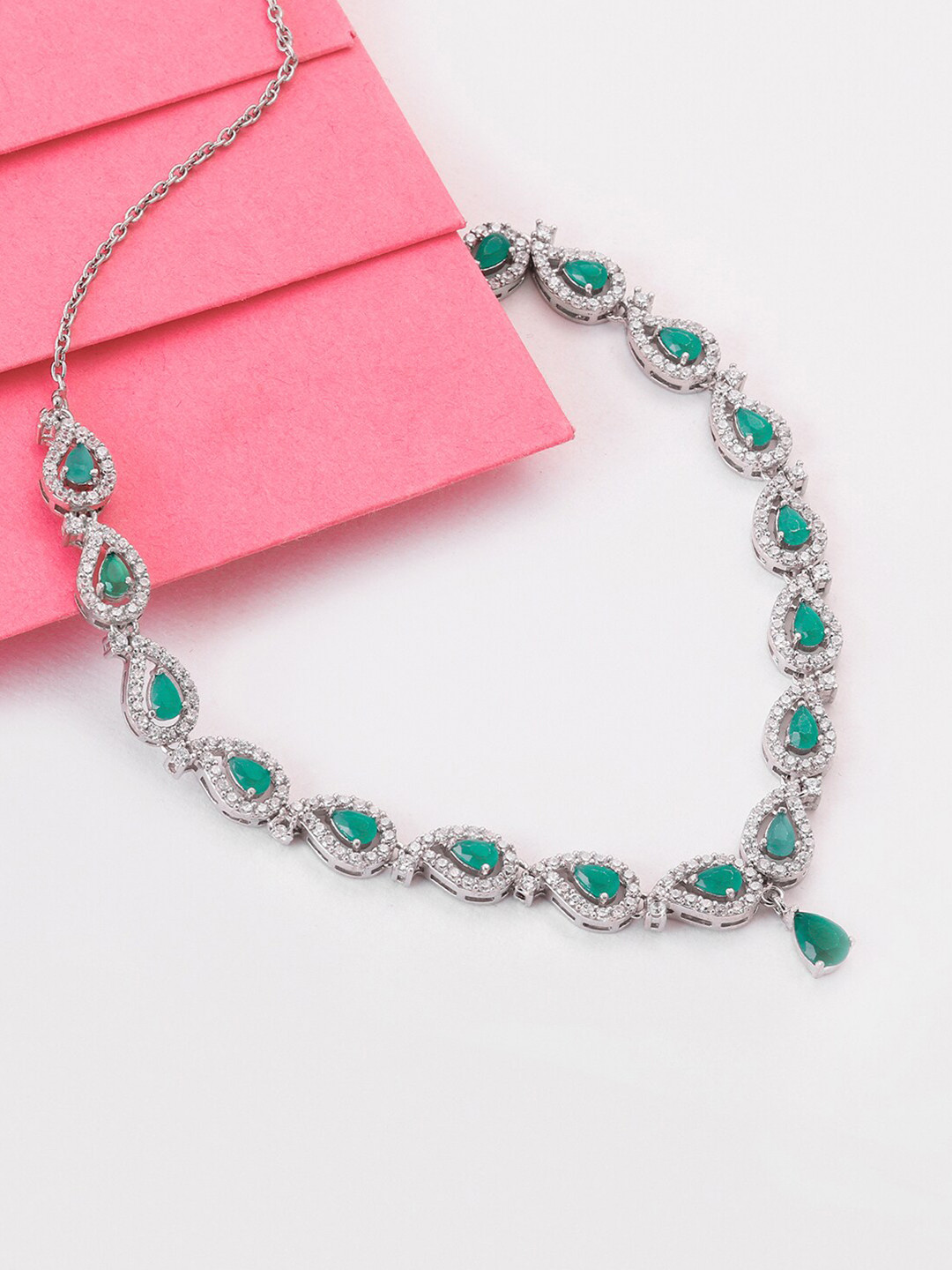 

GIVA Sterling Silver Rhodium-Plated Necklace