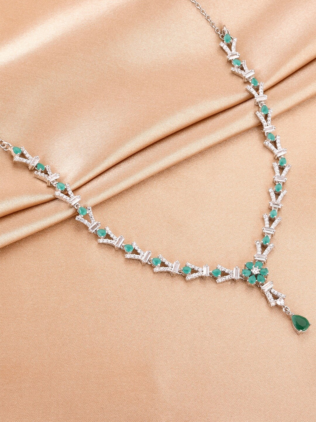 

GIVA Sterling Silver Rhodium-Plated Necklace