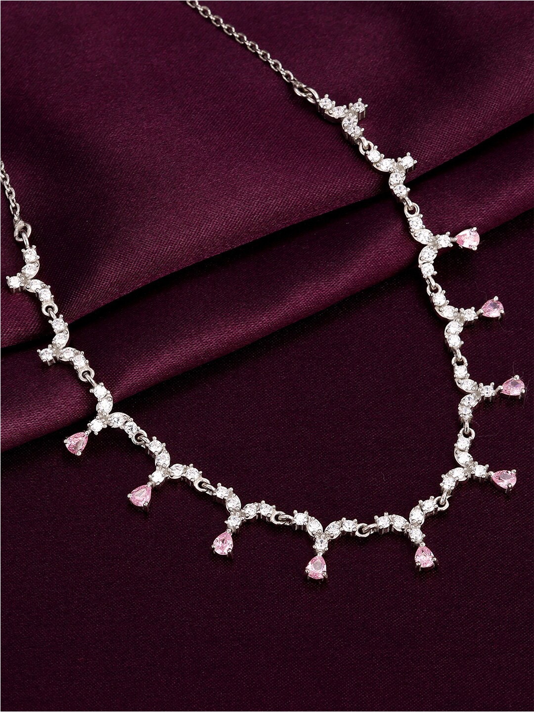 

GIVA Sterling Silver Rhodium-Plated Necklace