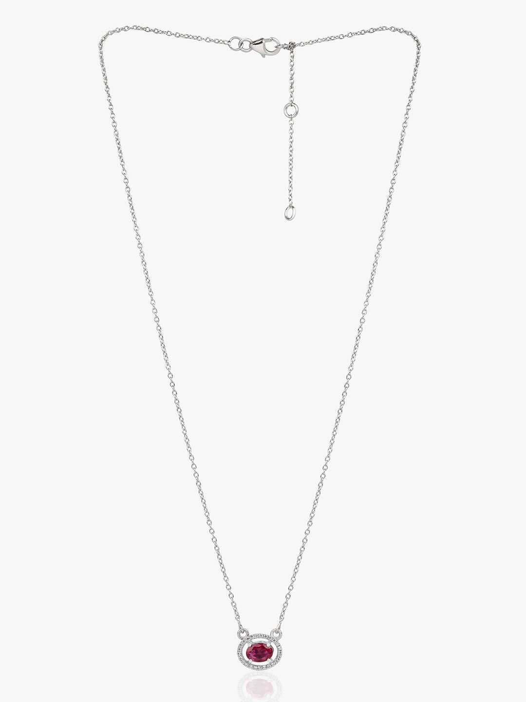 

March by FableStreet Sterling Silver Rhodium-Plated Necklace