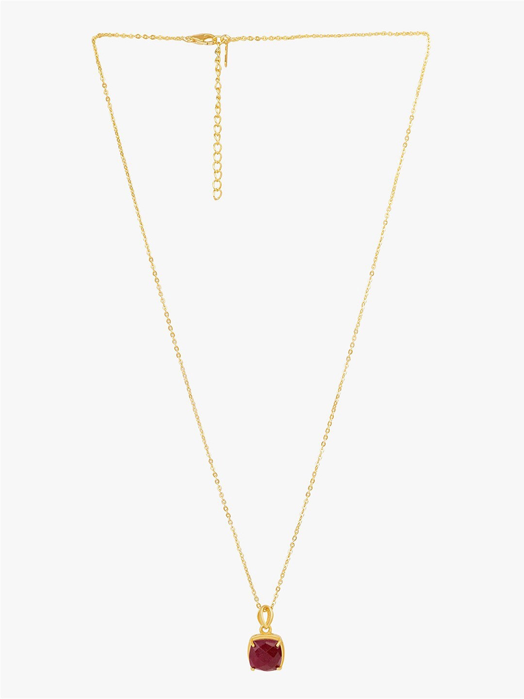 

March by FableStreet Sterling Silver Gold-Plated Necklace