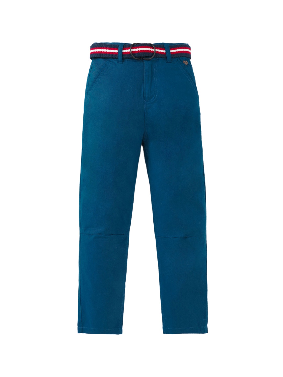 

Ed-a-Mamma Boys Regular Fit Mid-Rise Cotton Trousers, Navy blue