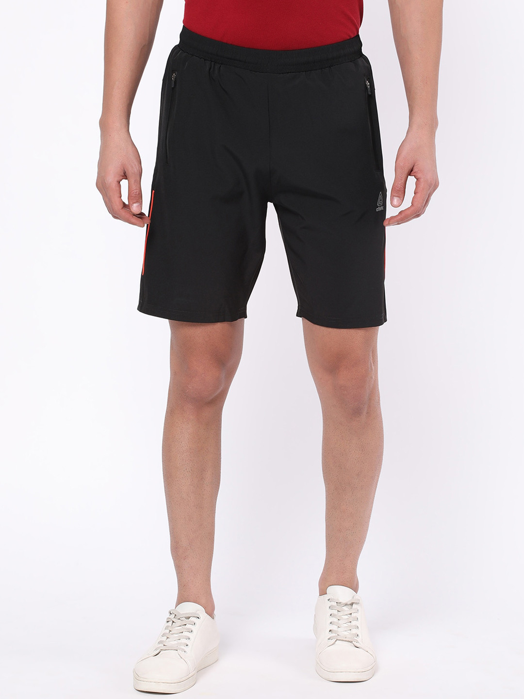 

R&B Men High-Rise Shorts, Black