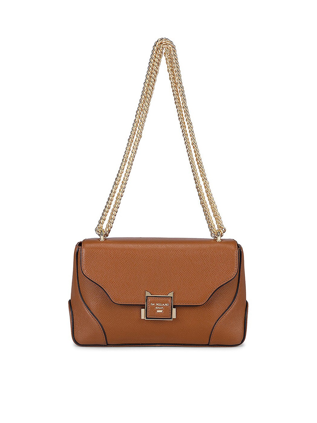 

Da Milano Structured Shoulder Bag, Brown