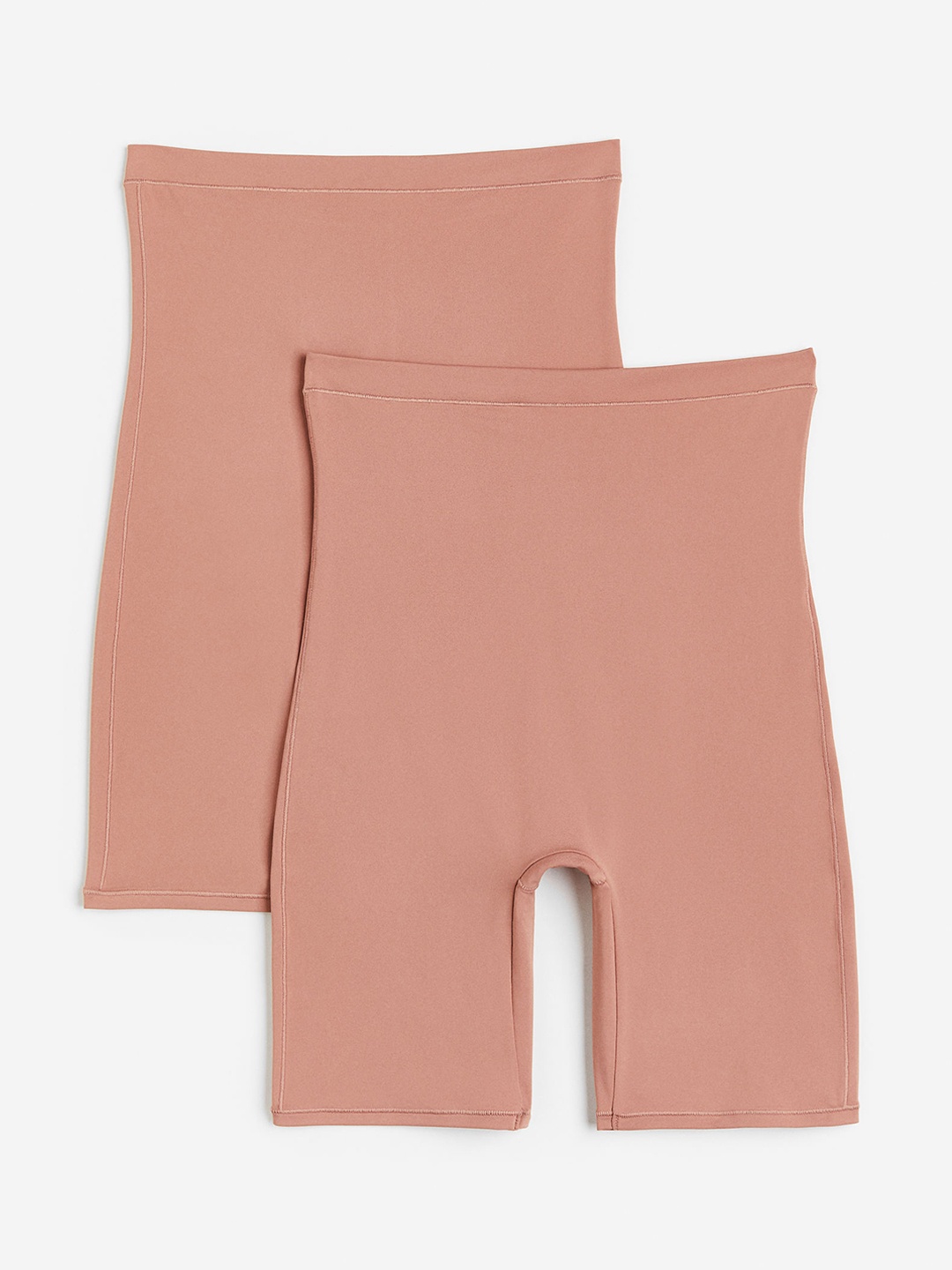 

H&M Women MAMA 2-Pack Cycling Shorts, Pink
