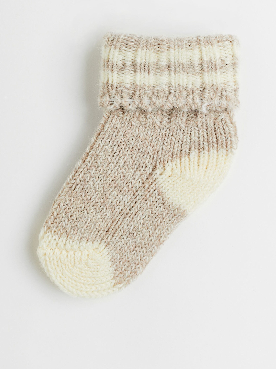 

H&M Infant Girls Wool-Blend Socks, Beige