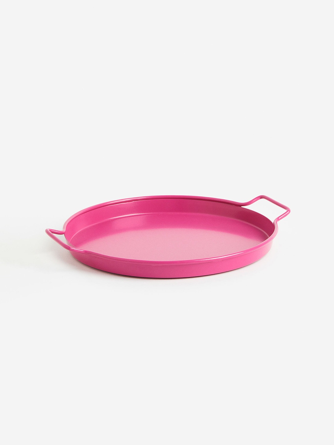 

H&M Pink Round Metal Tray