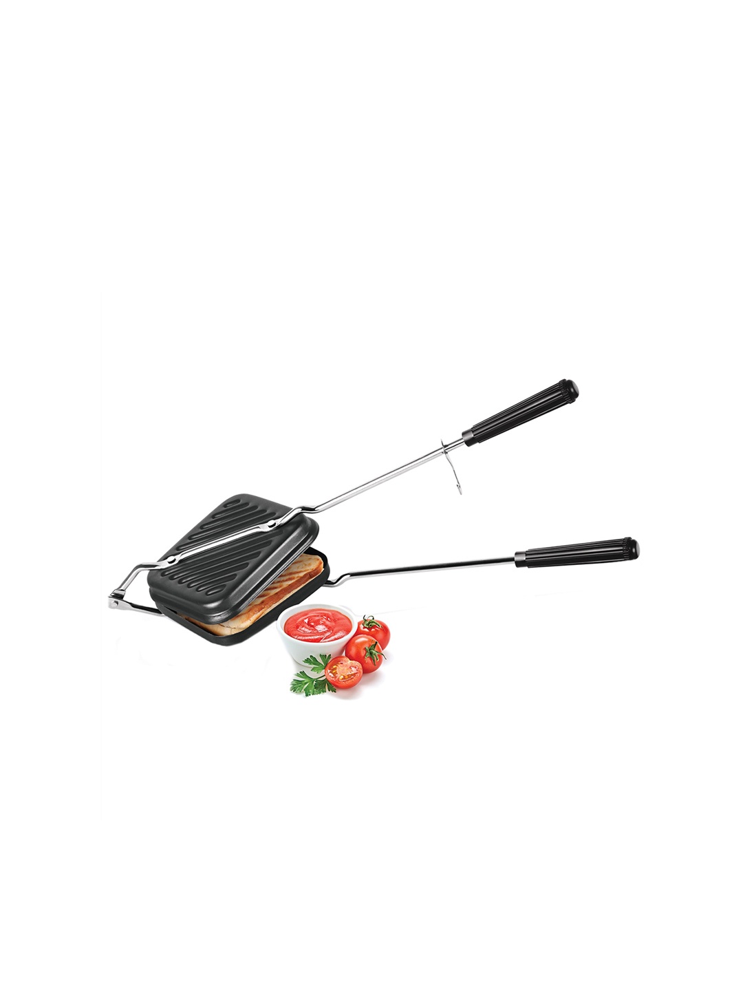 

Milton Pro Cook Black Aluminium Sandwich Griller 14 cm