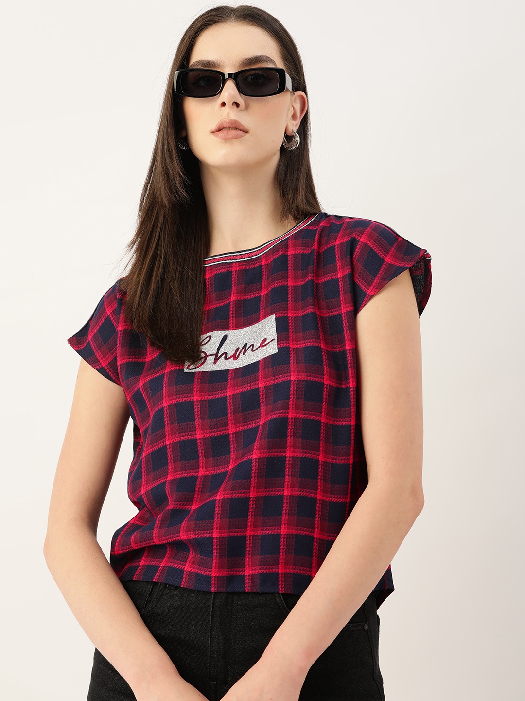 

Kook N Keech Print Top, Red