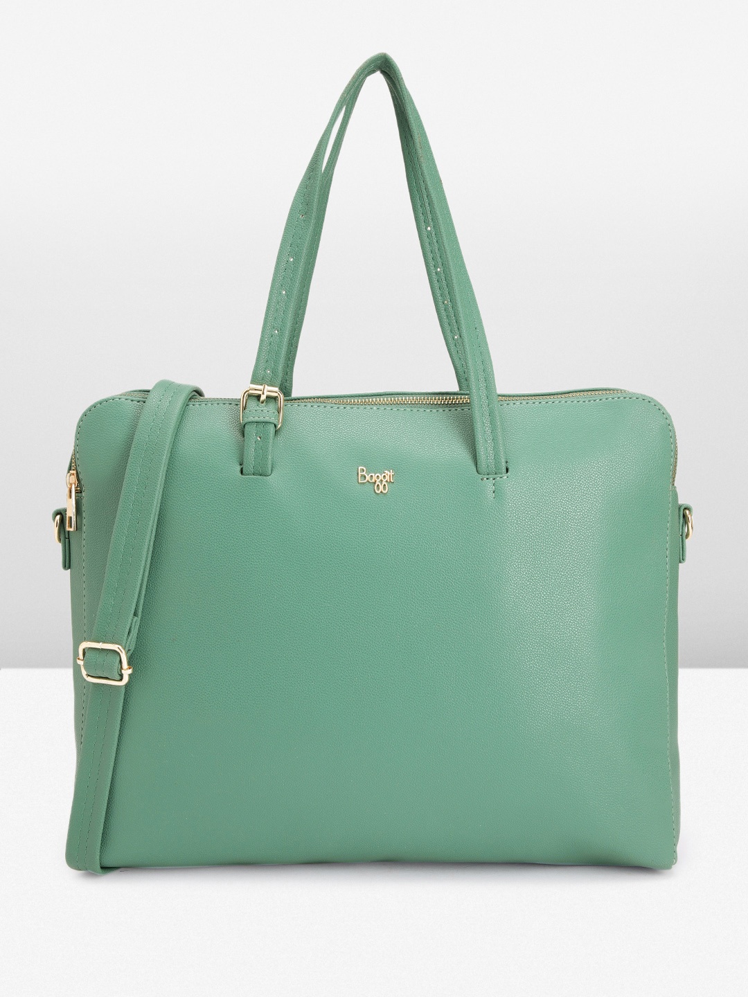 

Baggit Structured Shoulder Bag, Green