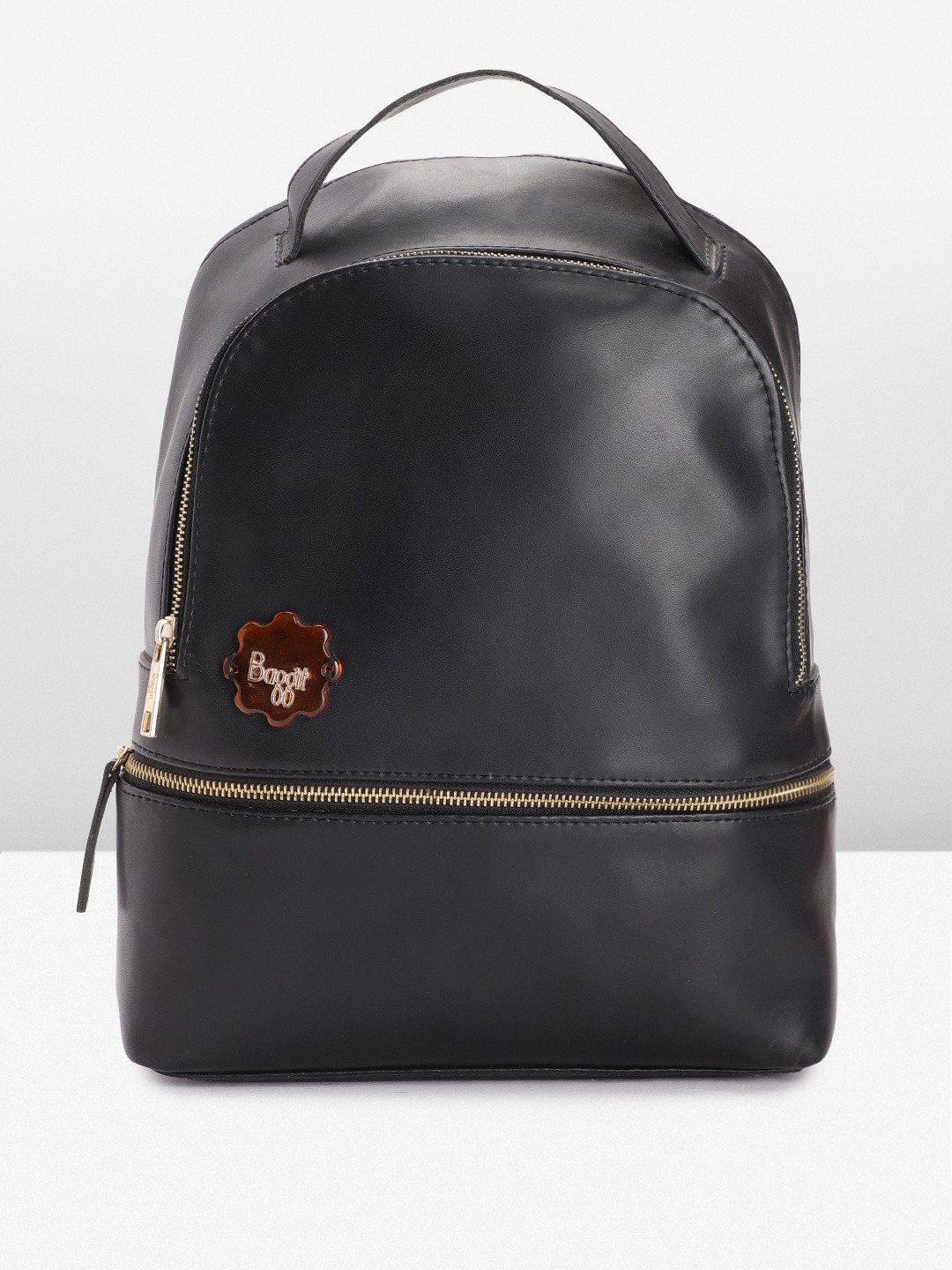 

Baggit Women Solid Backpack, Black