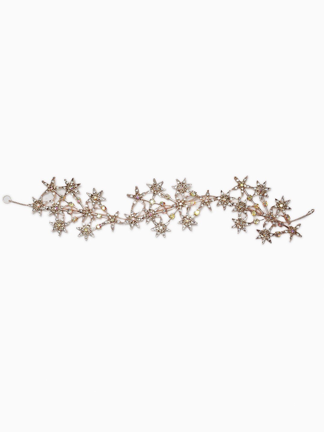 

Krelin Women Embellished Metal Hair Accessory Set, White