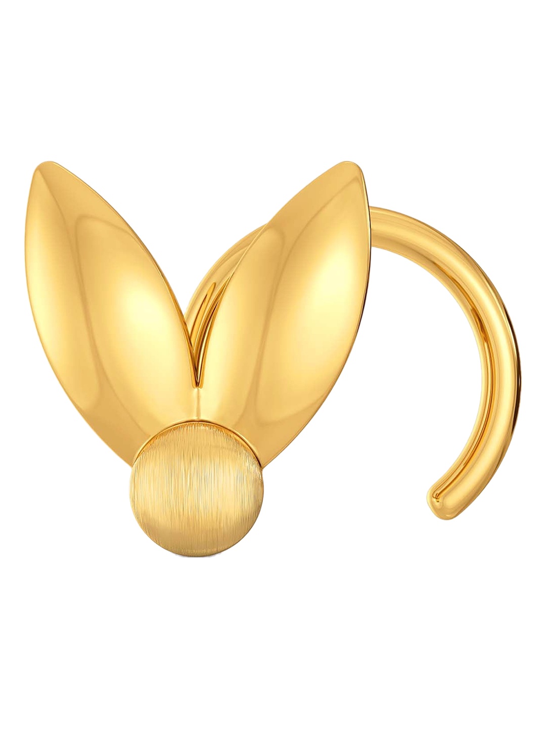 

MELORRA 18KT Gold Gold-Toned Nose Pin