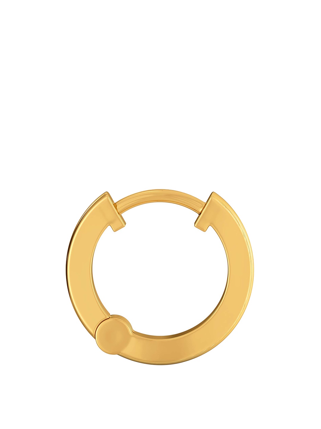 

MELORRA 18KT Gold Gold-Toned Rhomb Resistance Nose Pin