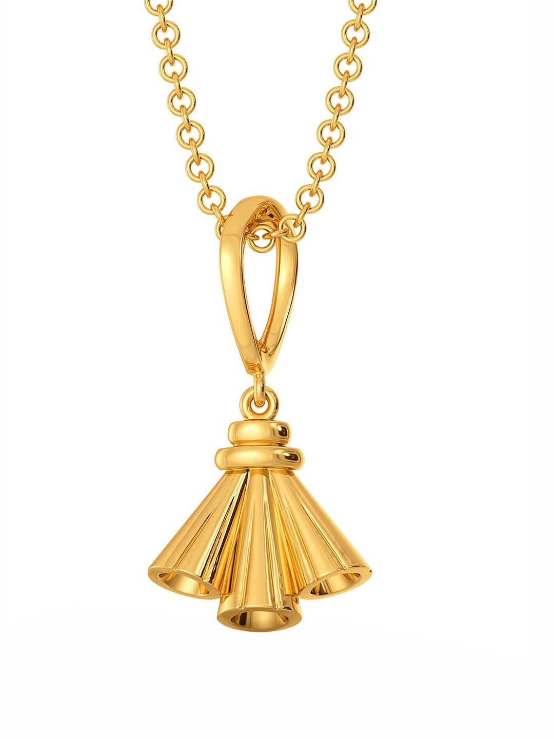 

MELORRA 18KT Gold Tassel Tied Pendant