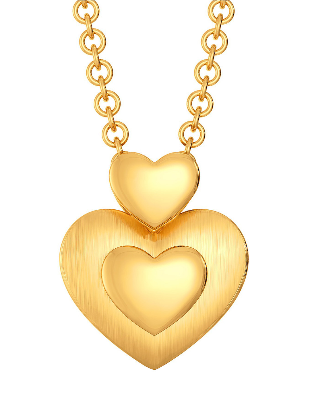 

MELORRA Mon Amour 18KT Gold Heart Shaped Pendant