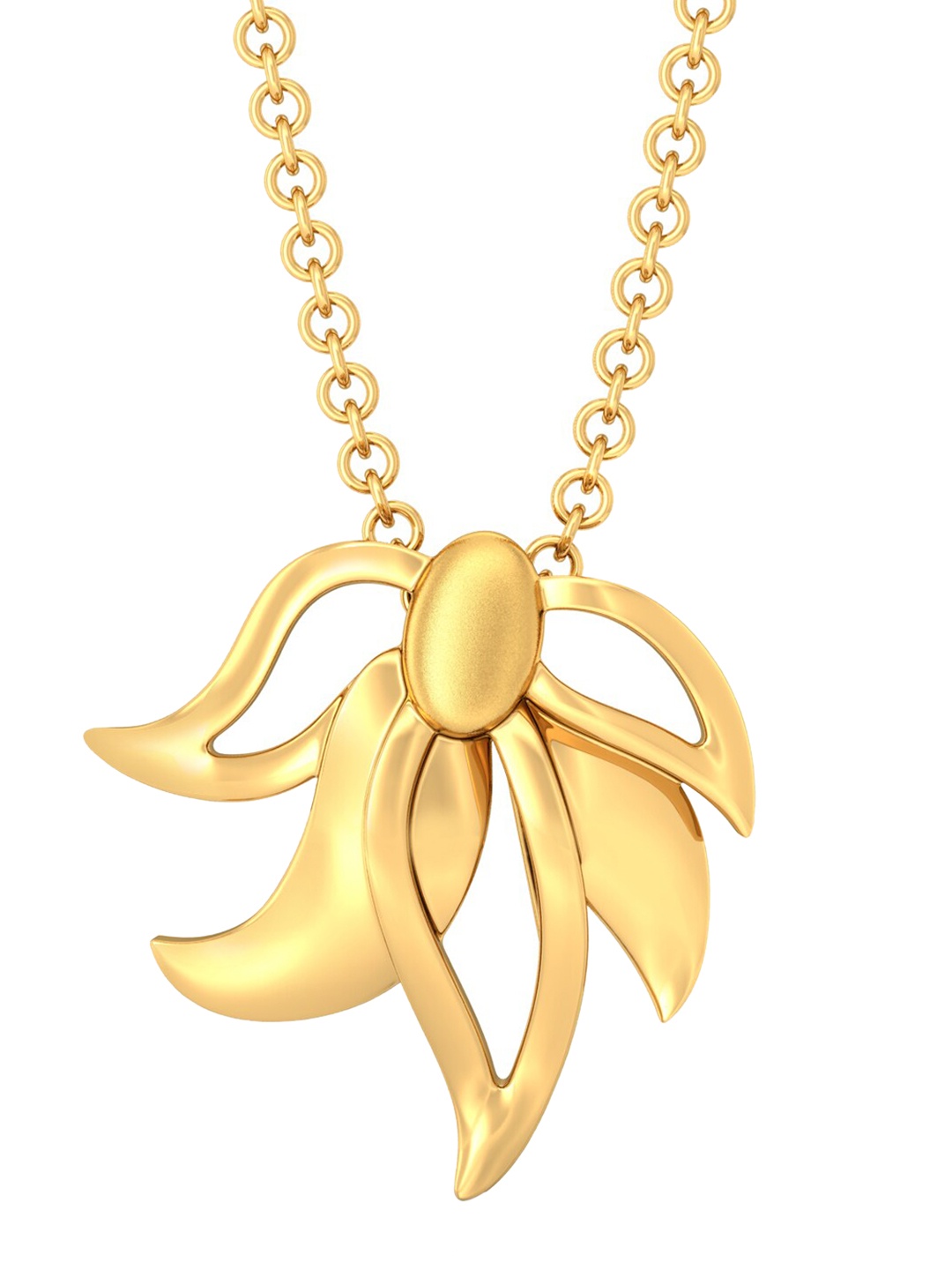 

MELORRA Not So Mellow 18KT Gold Pendant, Yellow