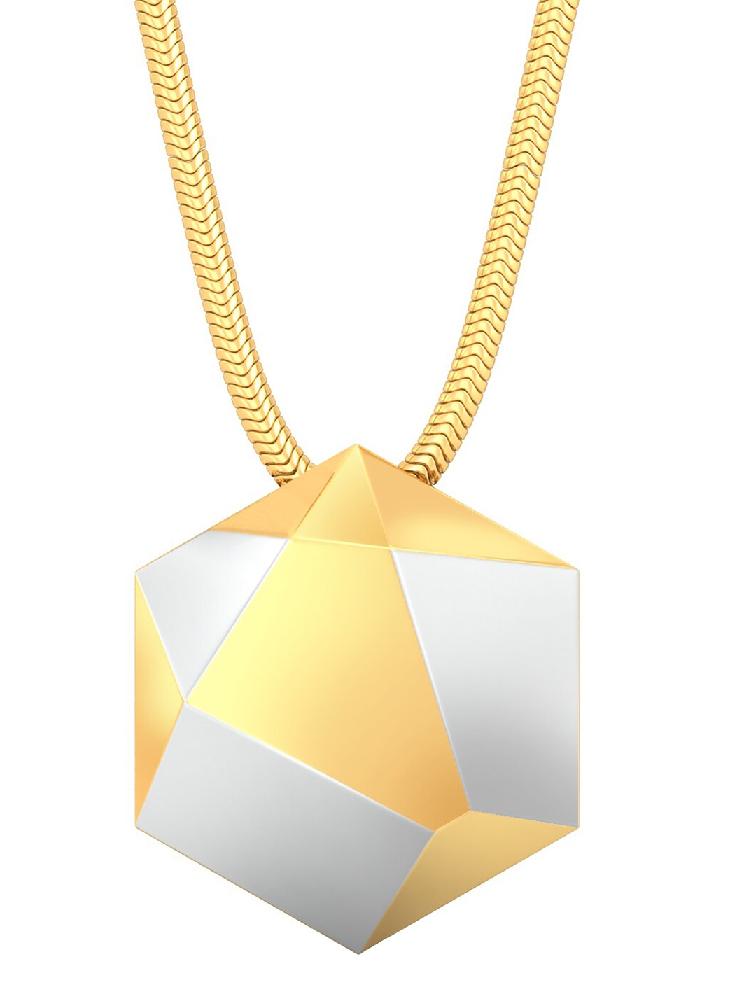 

MELORRA The Cryptic Code 18KT Gold Pendant, Yellow