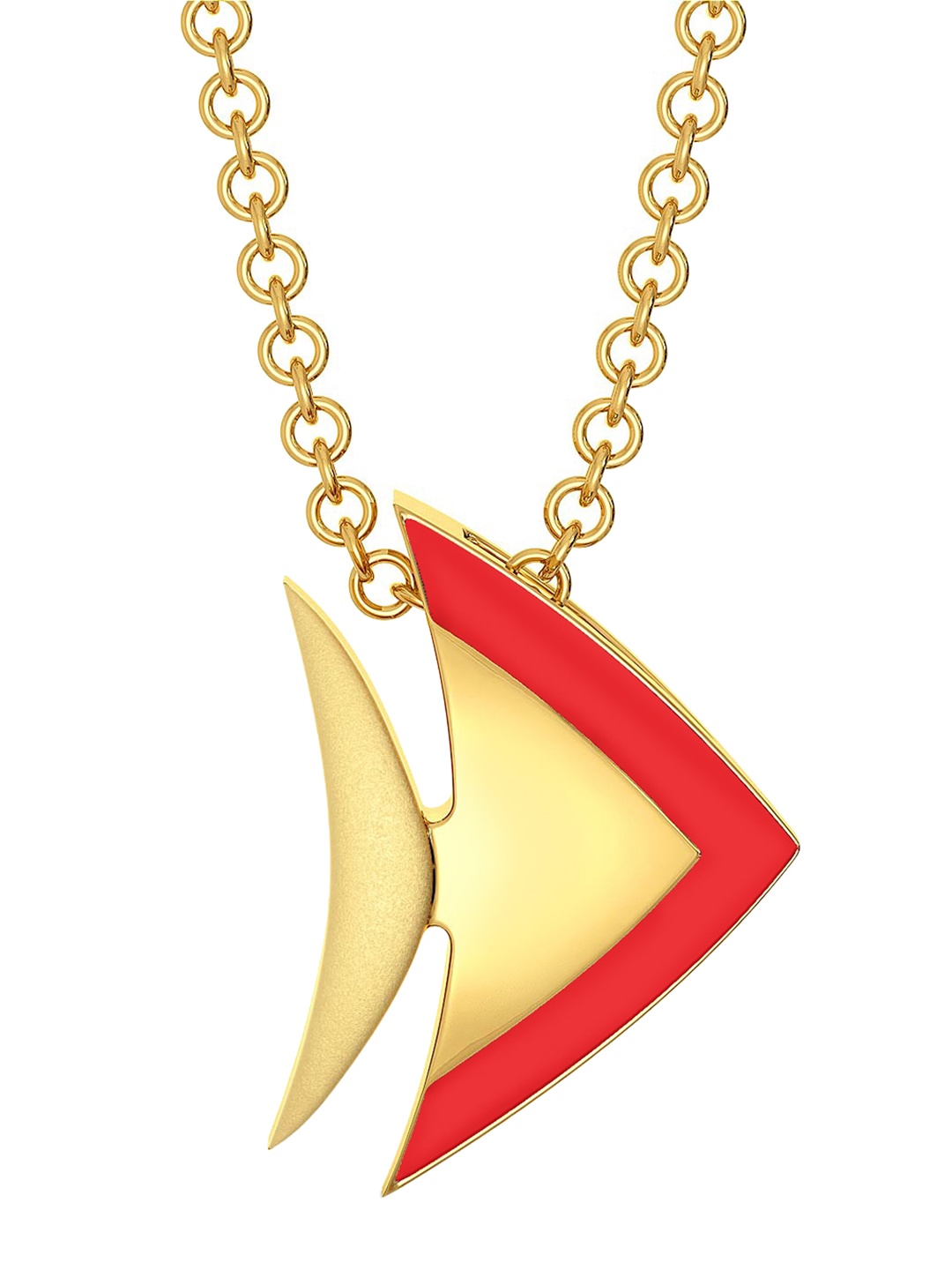 

MELORRA Water Wonder 18KT Gold Pendant, Yellow