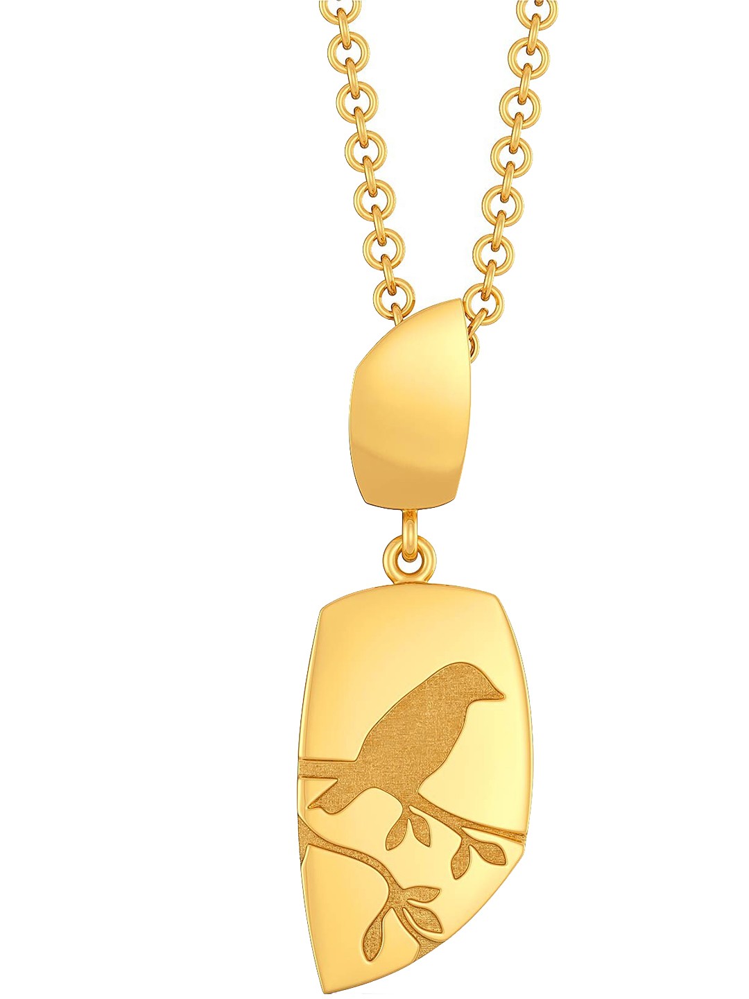 

MELORRA Nature Imprints 18KT Gold Pendant