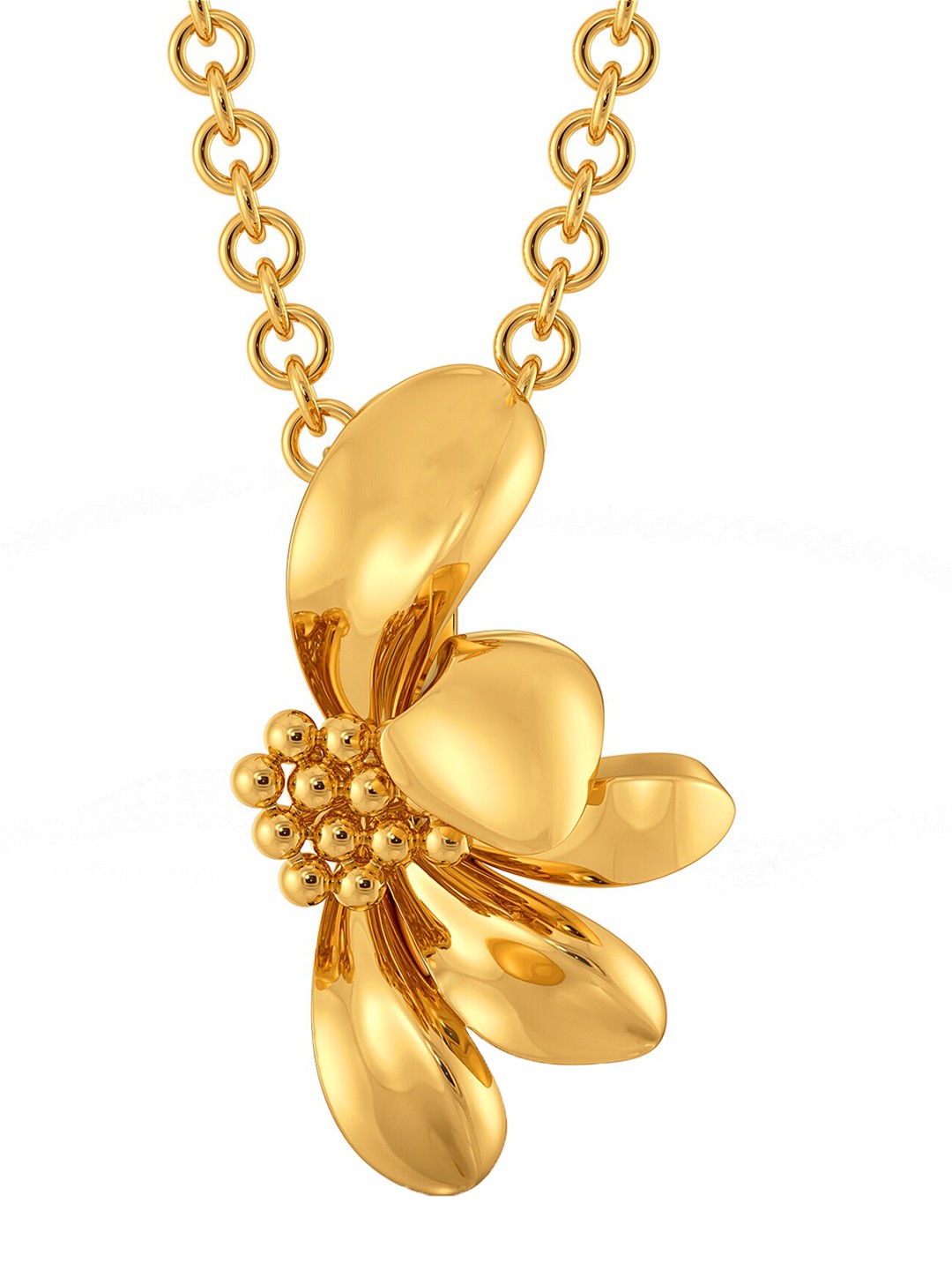 

MELORRA Daisy Glory 18KT Gold Pendant