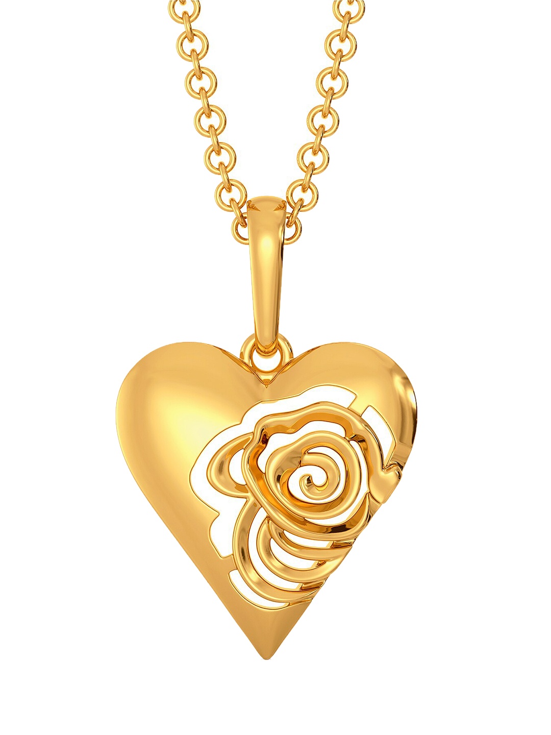 

MELORRA Love Bomb 18KT Gold Pendant