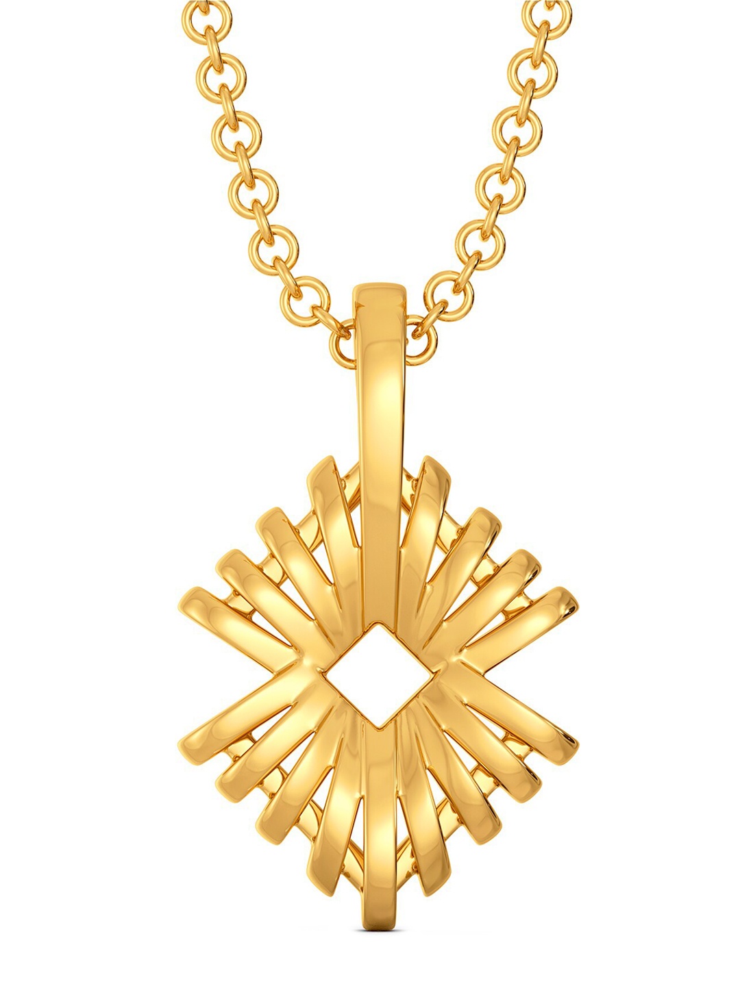 

MELORRA Relaxed Raffia 18KT Gold Pendant