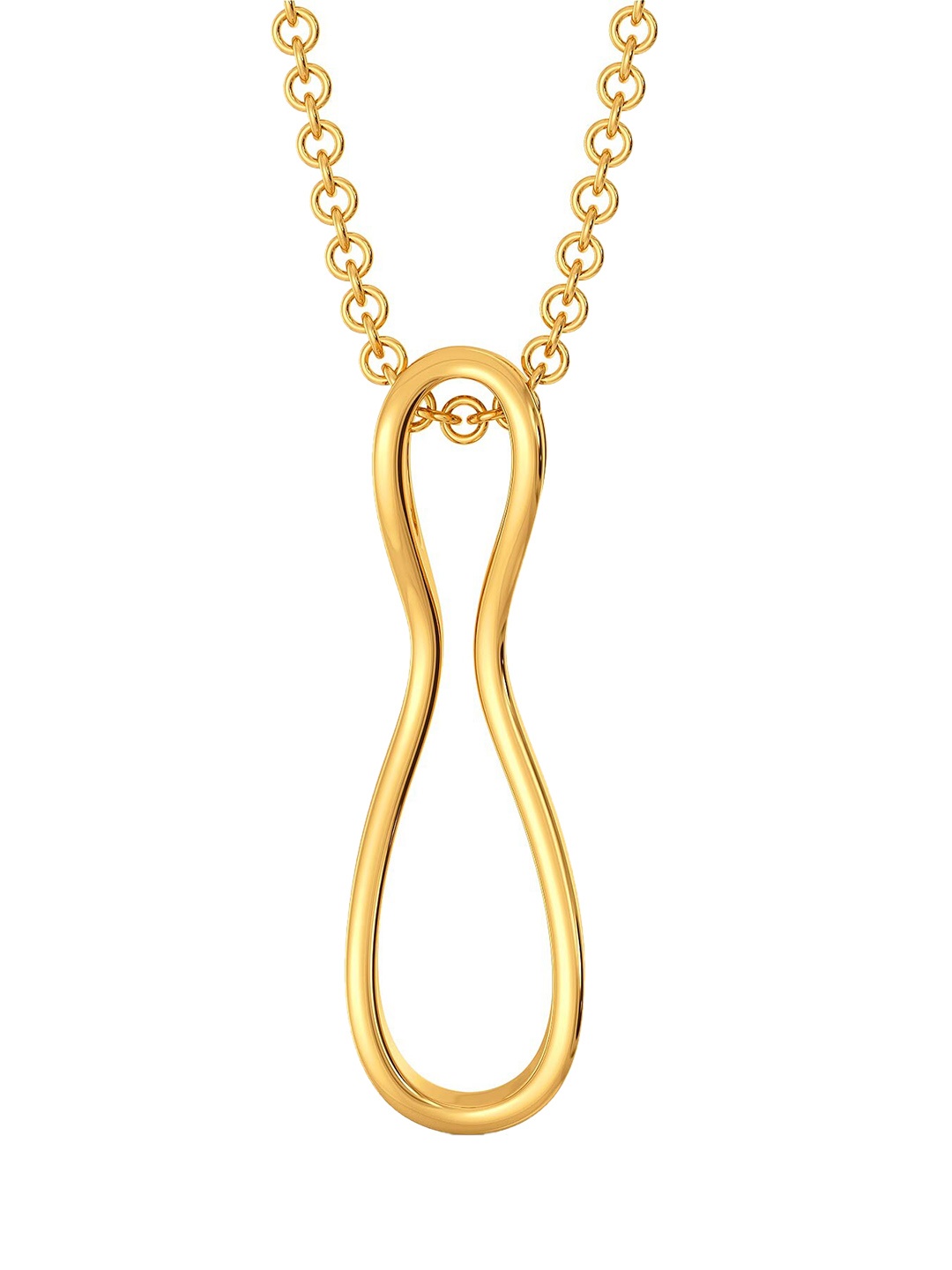 

MELORRA Mega Knits 18KT Gold Pendant, Yellow