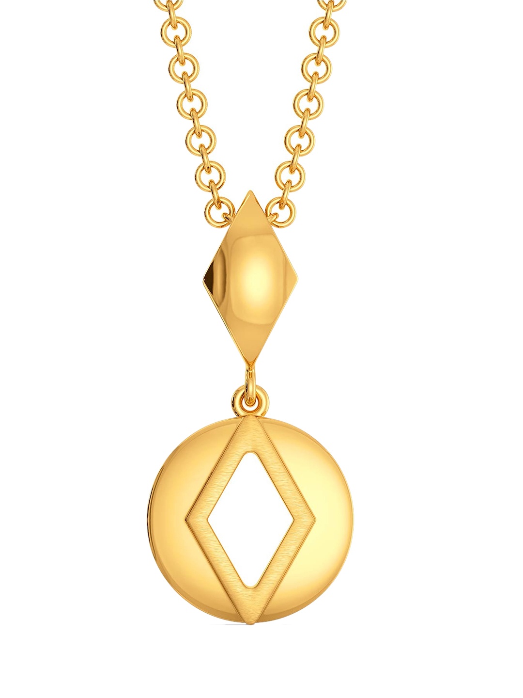 

MELORRA Quirky Work 18KT Gold Pendant