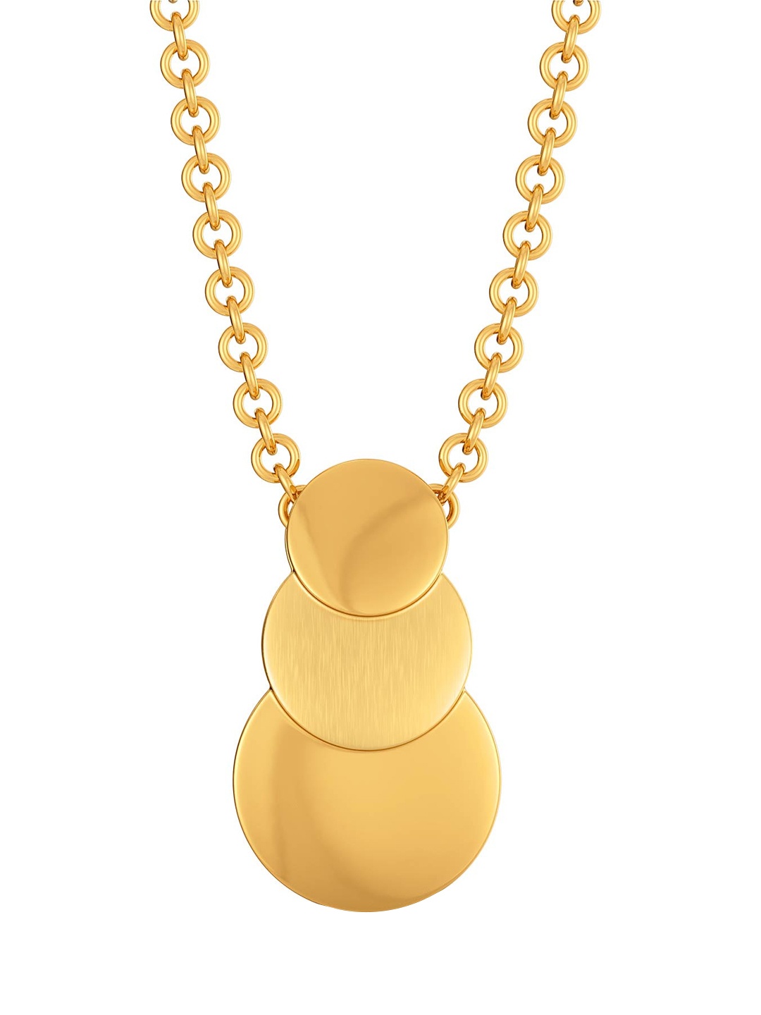 

MELORRA Sequin Meetings 18KT Gold Pendant, Yellow