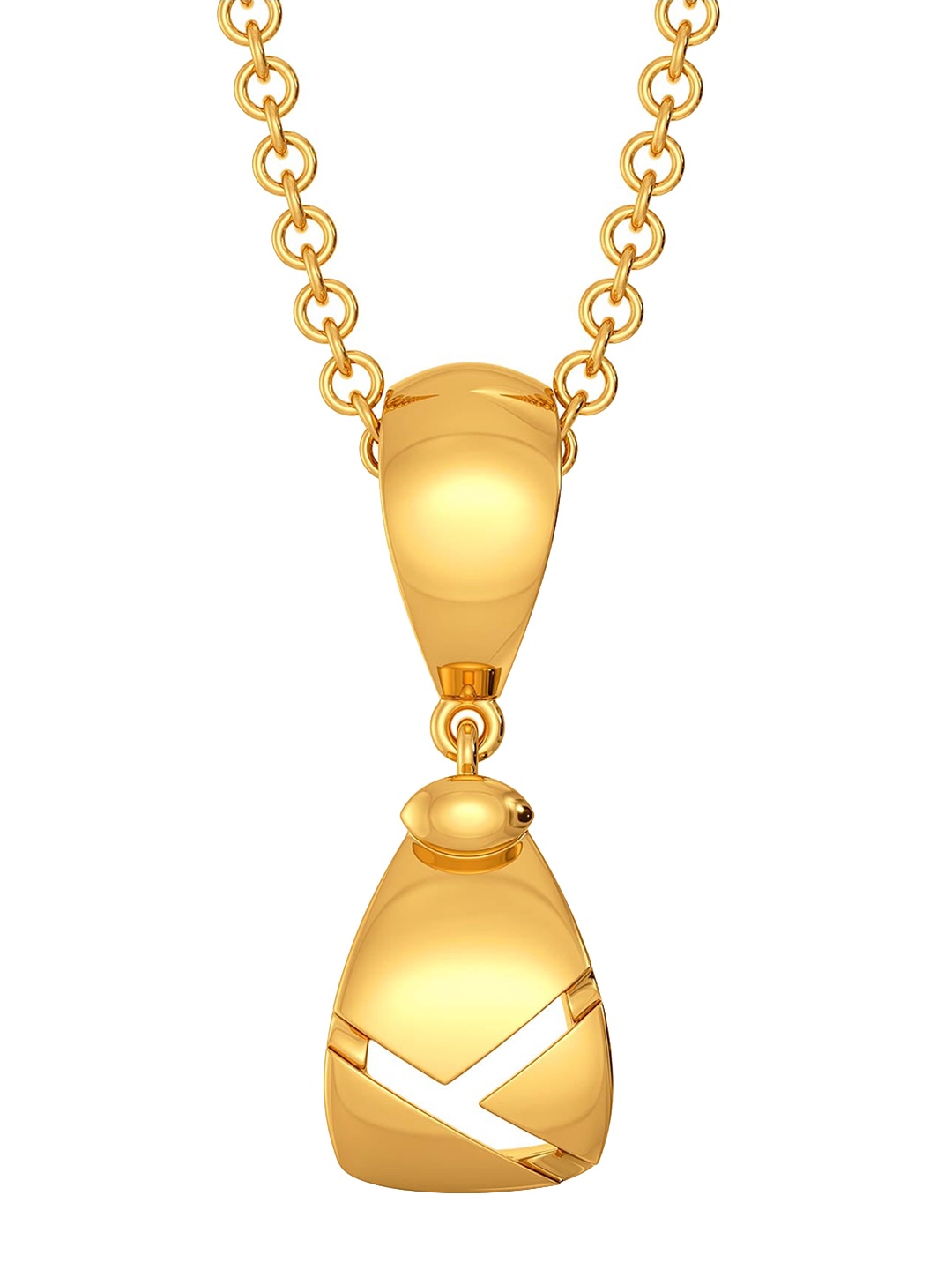 

MELORRA Raging Bows 18KT Gold Pendant 1.36 gm