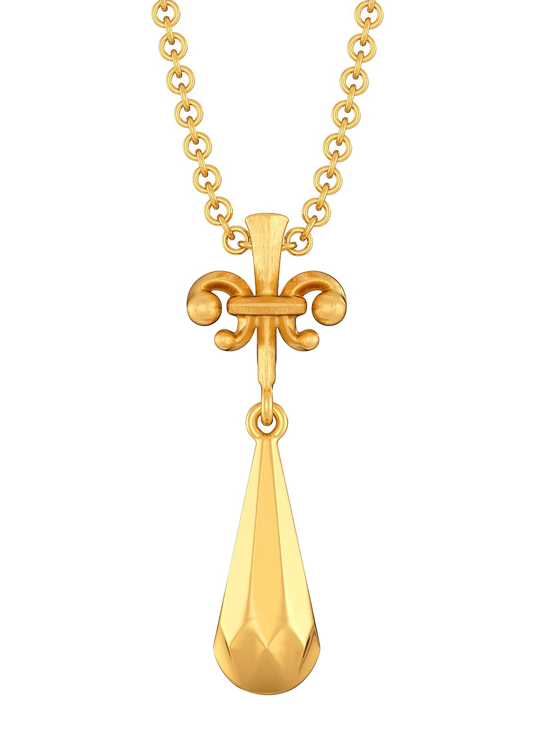 

MELORRA Doll Drama 18KT Gold Drop Shaped Pendant