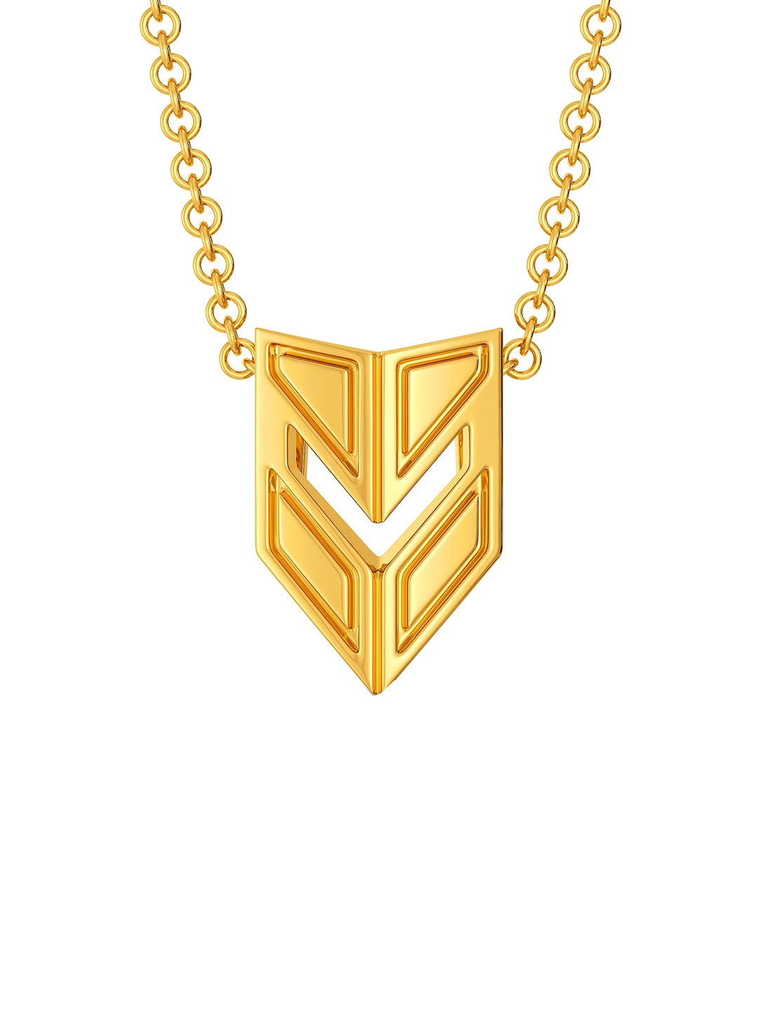 

MELORRA Baggy Bermuda 18KT Gold Pendant, Yellow