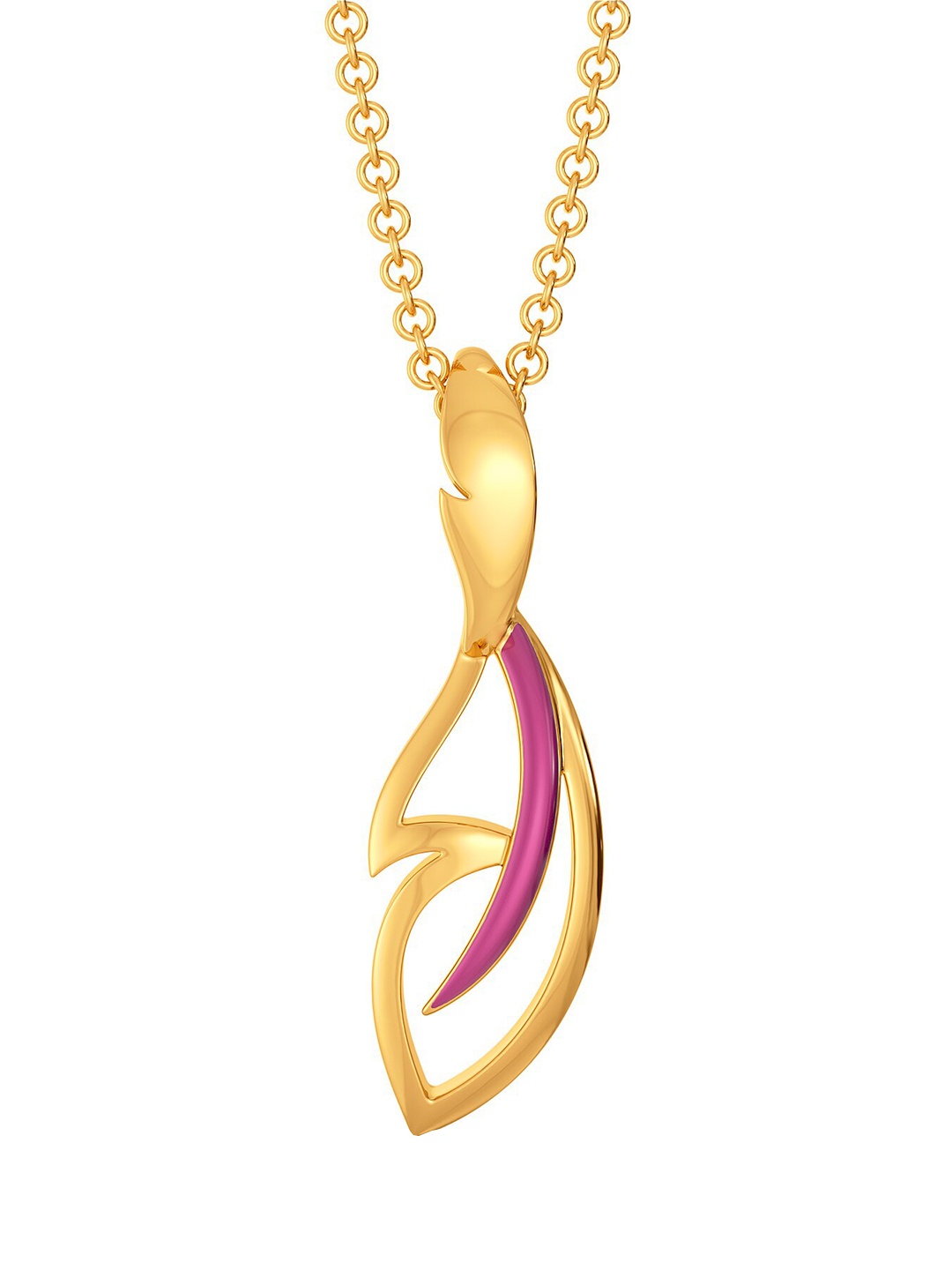 

MELORRA Colour Crest 18KT Gold Pendant, Yellow