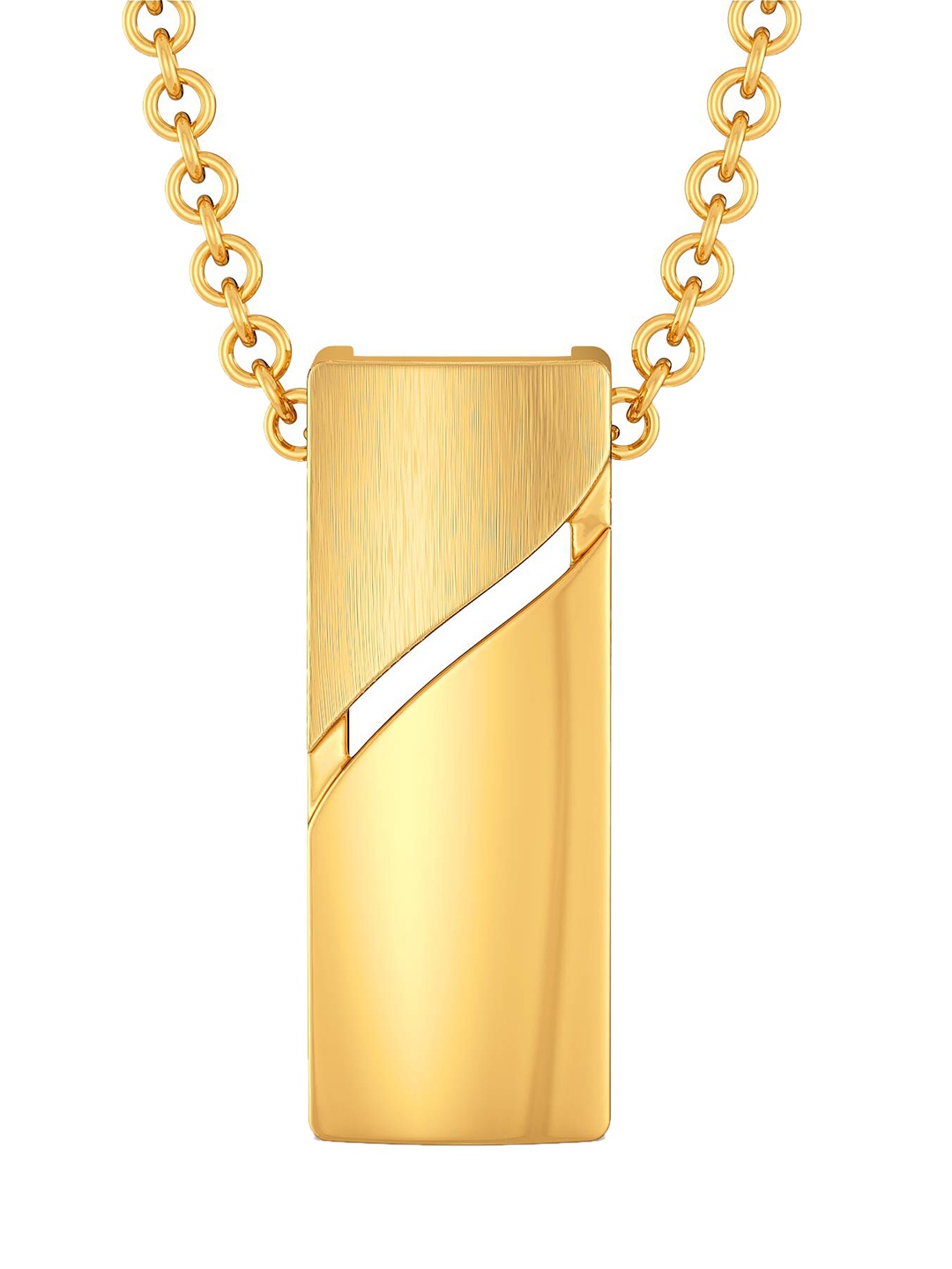 

MELORRA Classic Retake 18KT Gold Pendant, Yellow
