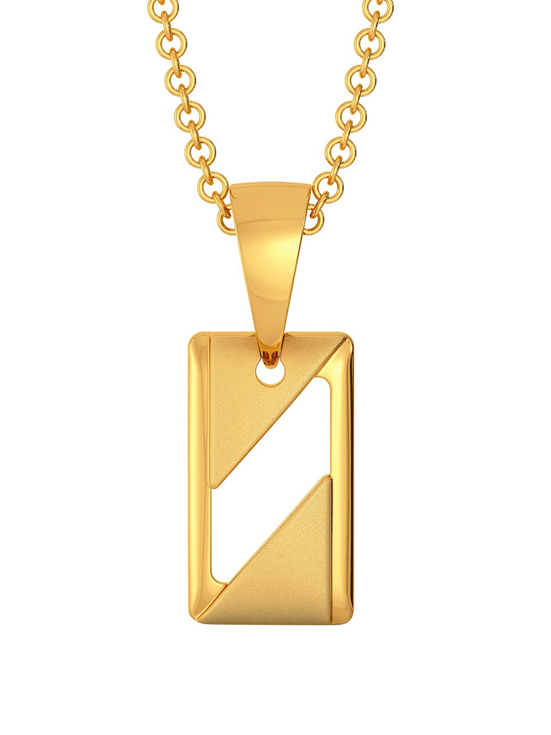 

MELORRA Uber Understated 18KT Gold Pendant