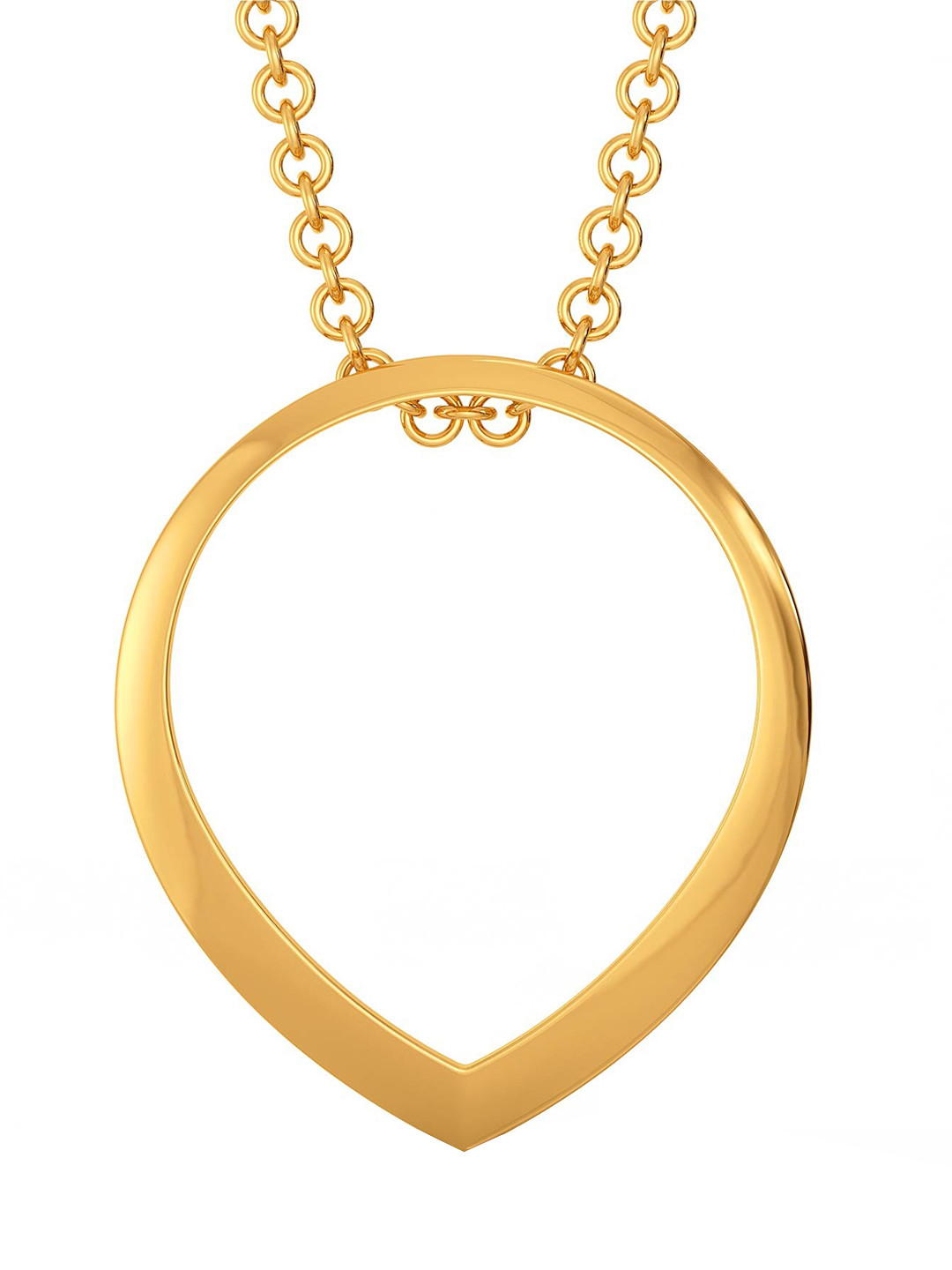 

MELORRA Balloon Drama 18KT Gold Tear Drop Shaped Pendant