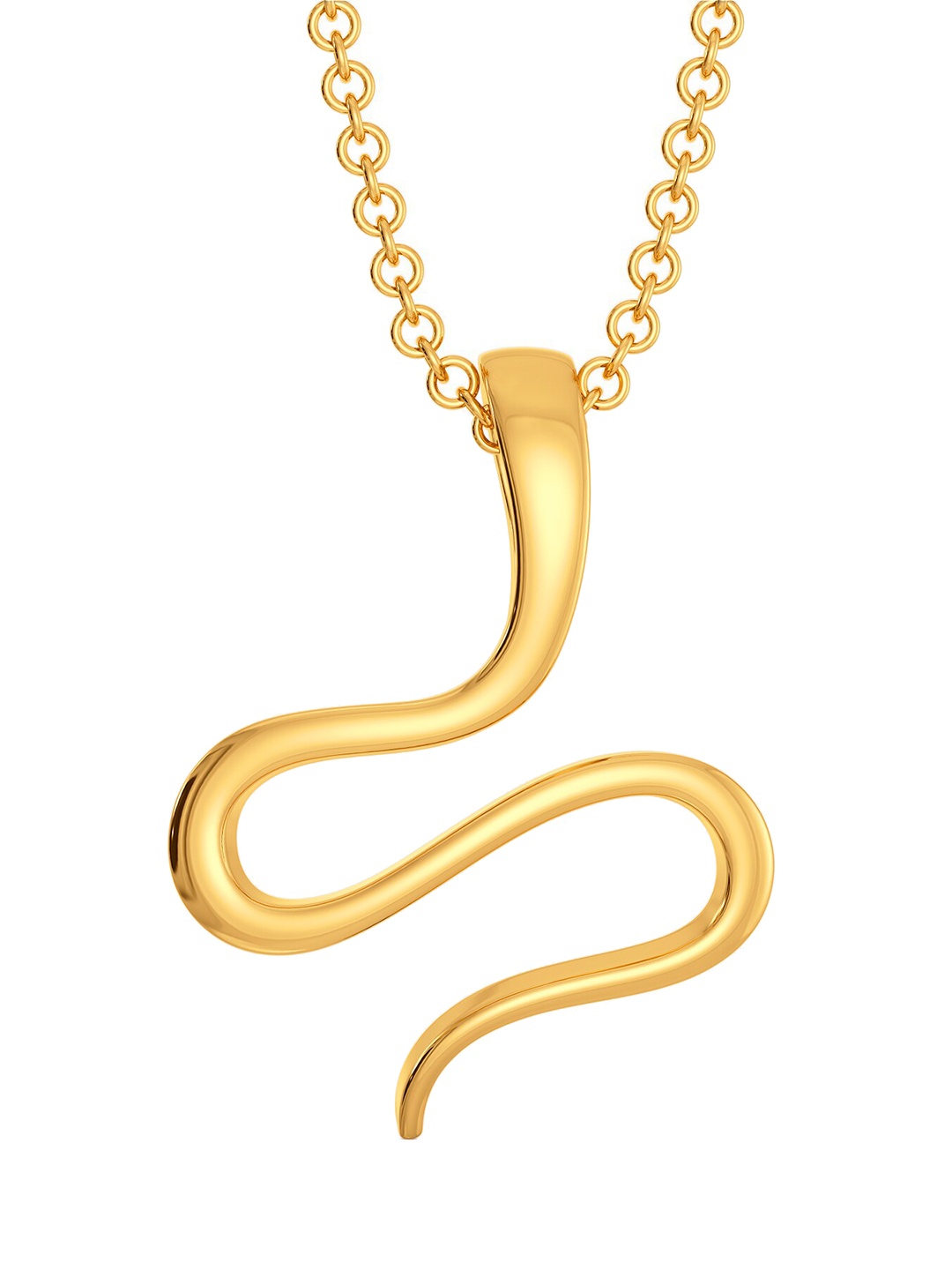 

MELORRA Knit Bit 18KT Gold Pendant