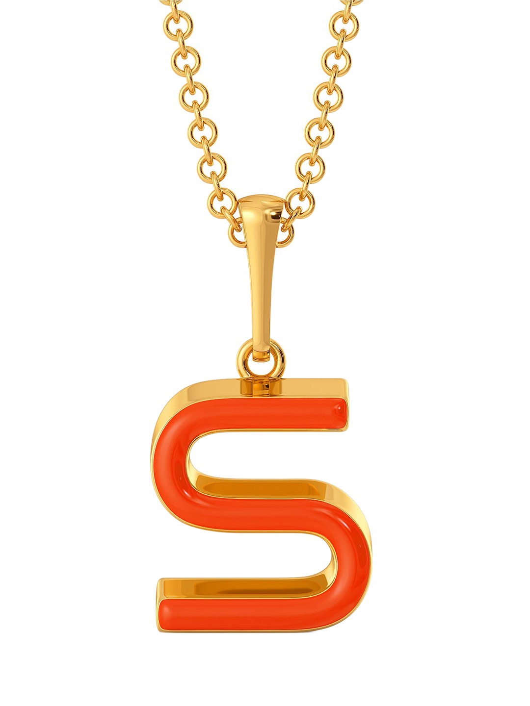 

MELORRA Sailing Sun 18KT Gold Pendant, Yellow