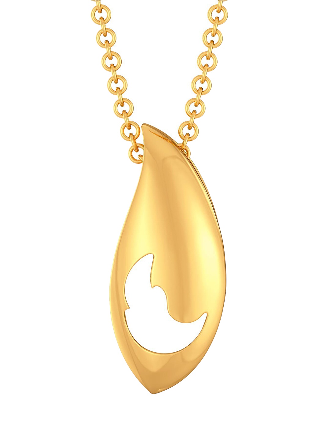 

MELORRA My Kinda Paisley 18KT Gold Pendant