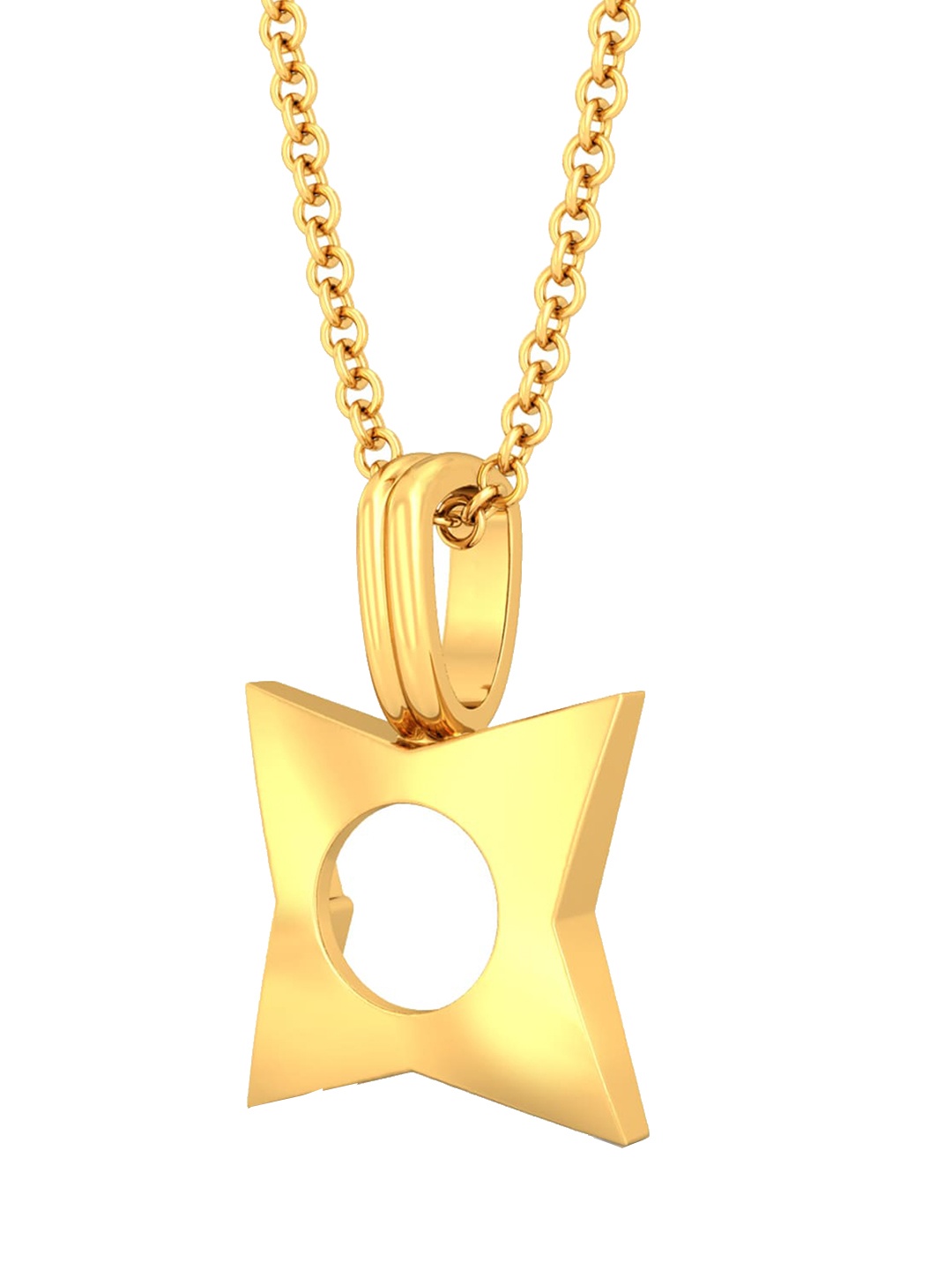 

MELORRA Star of Goth 18KT Gold Pendant