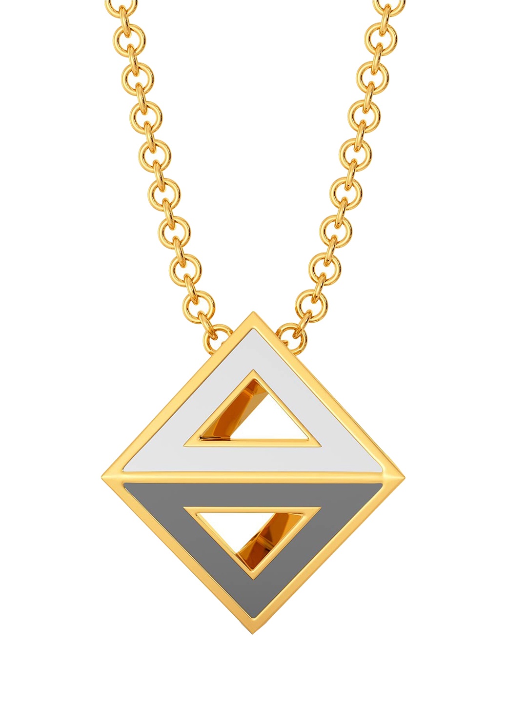 

MELORRA AM to PM Greys 18KT Gold Pendant