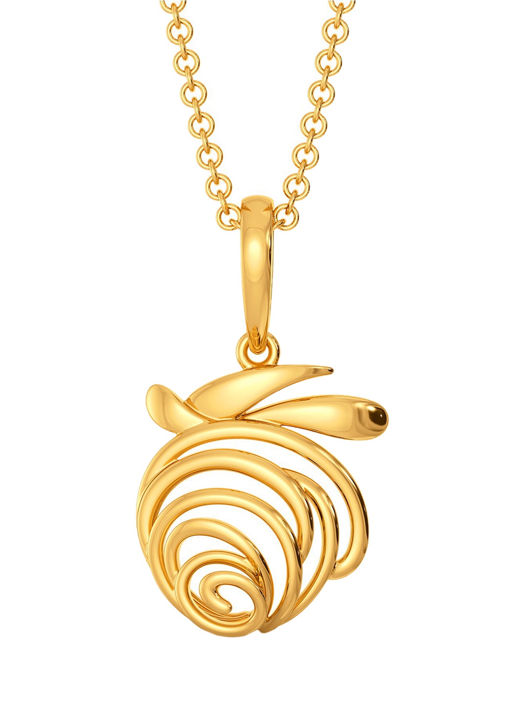 

MELORRA Dark Romance 18KT Gold Pendant, Yellow