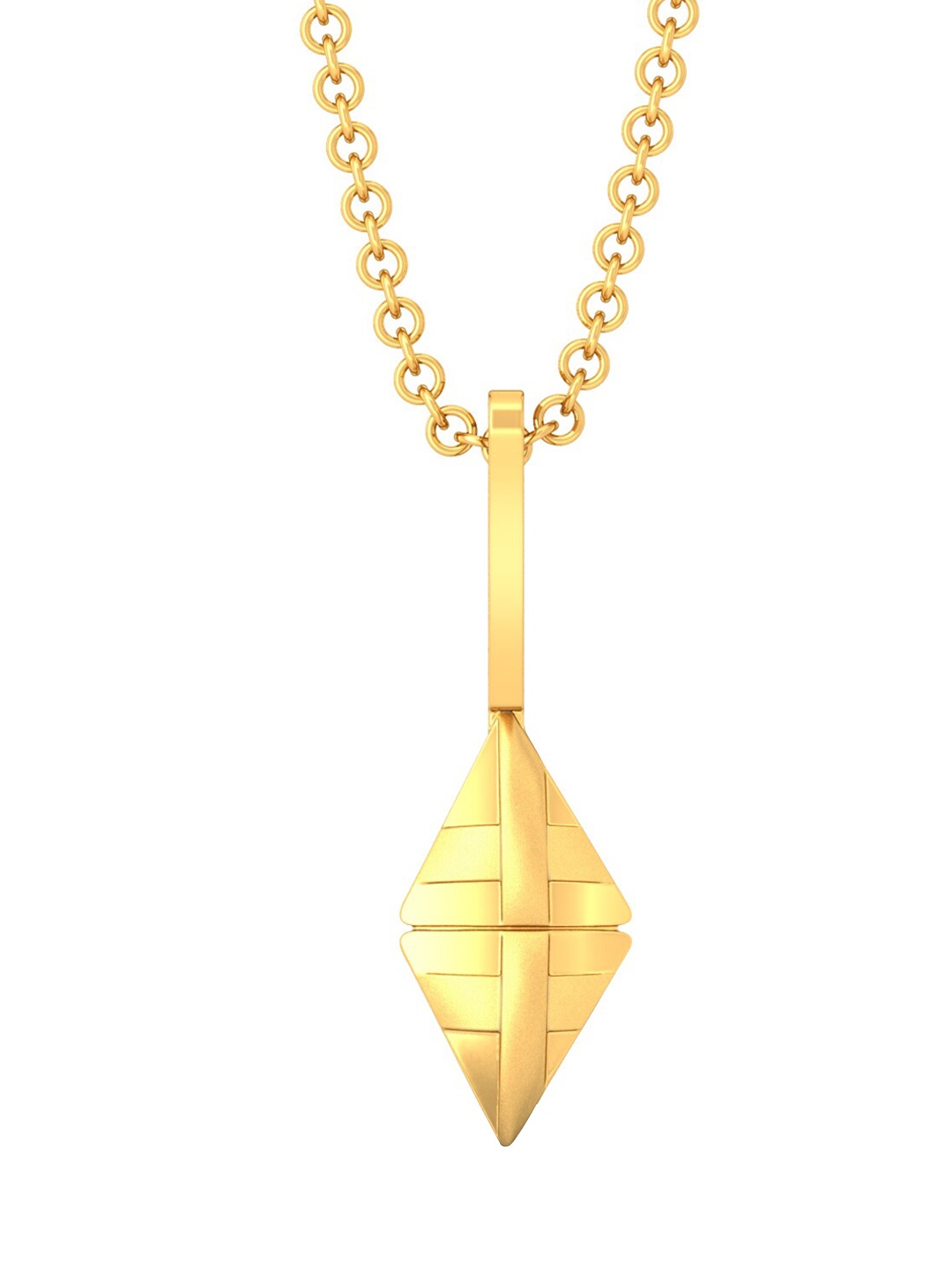 

MELORRA Triangle Trippin' 18KT Gold Pendant