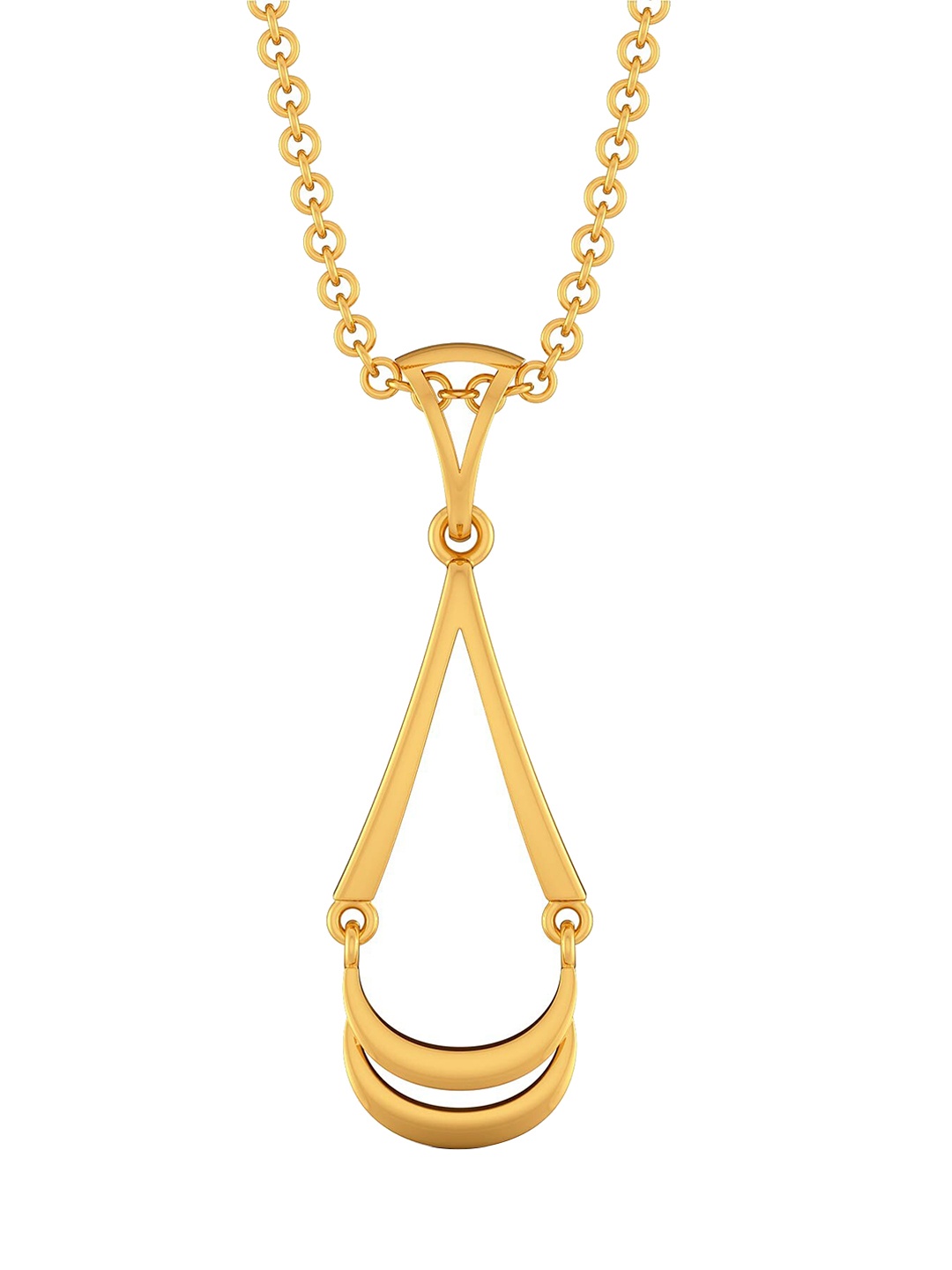 

MELORRA 18KT Gold Net Set Go Pendant